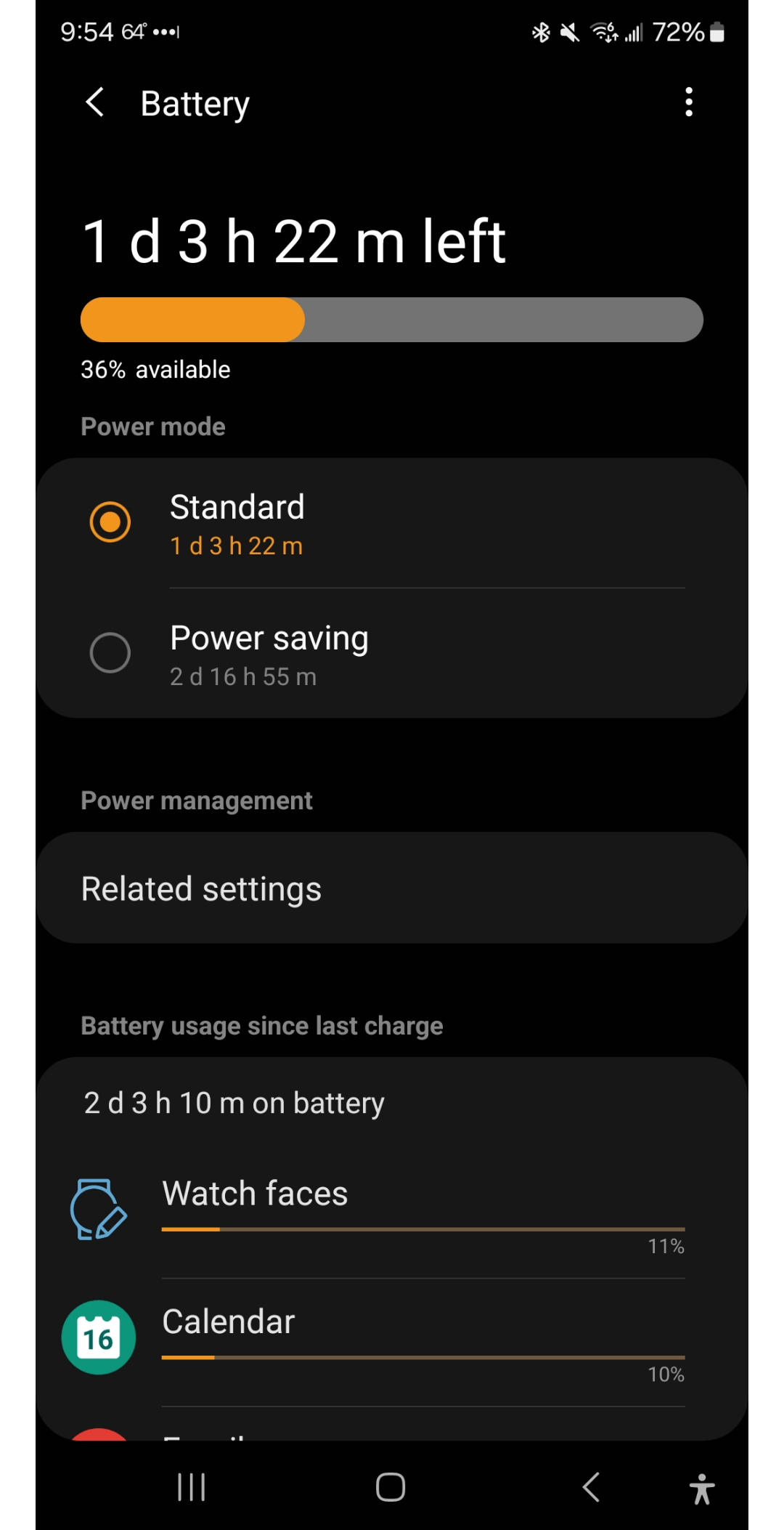 Incredible battery life Galaxy Watch r/GalaxyWatch