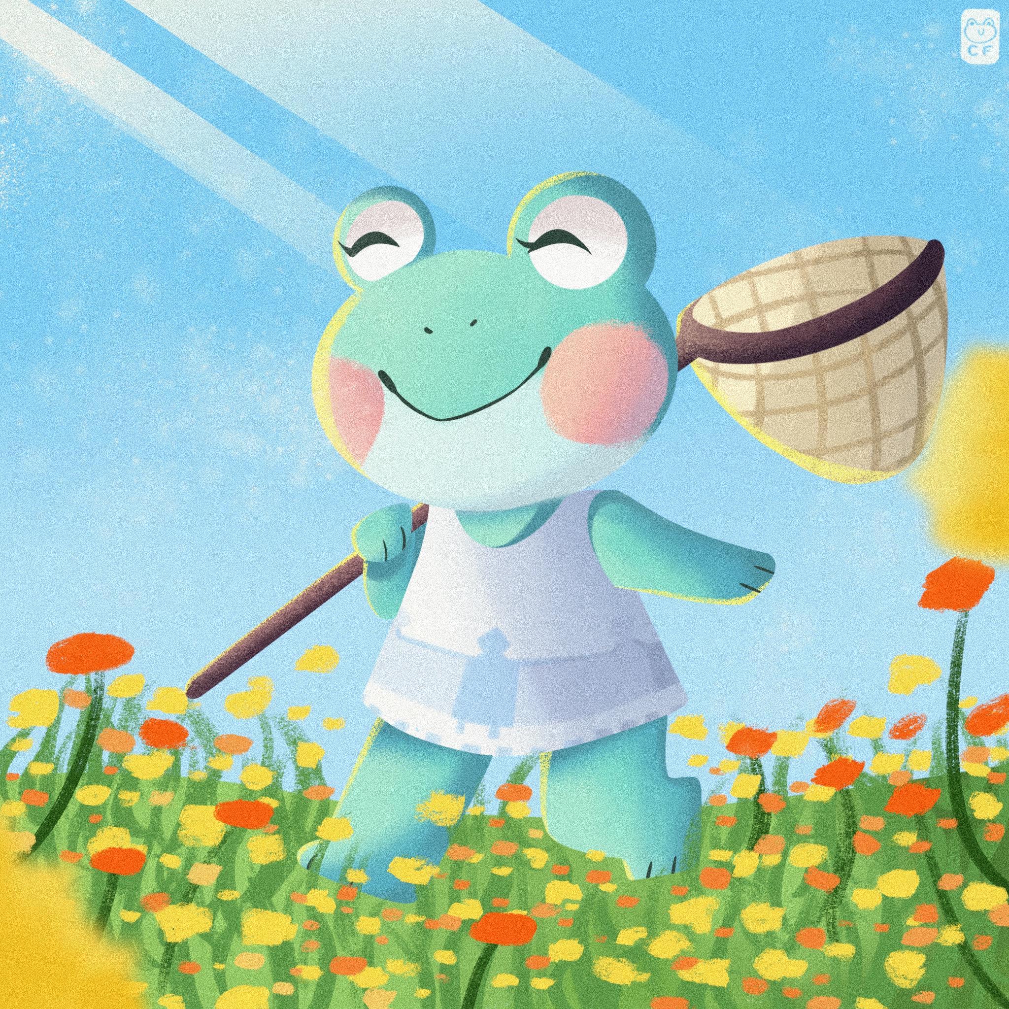 Made this Lily fanart! r/AnimalCrossing