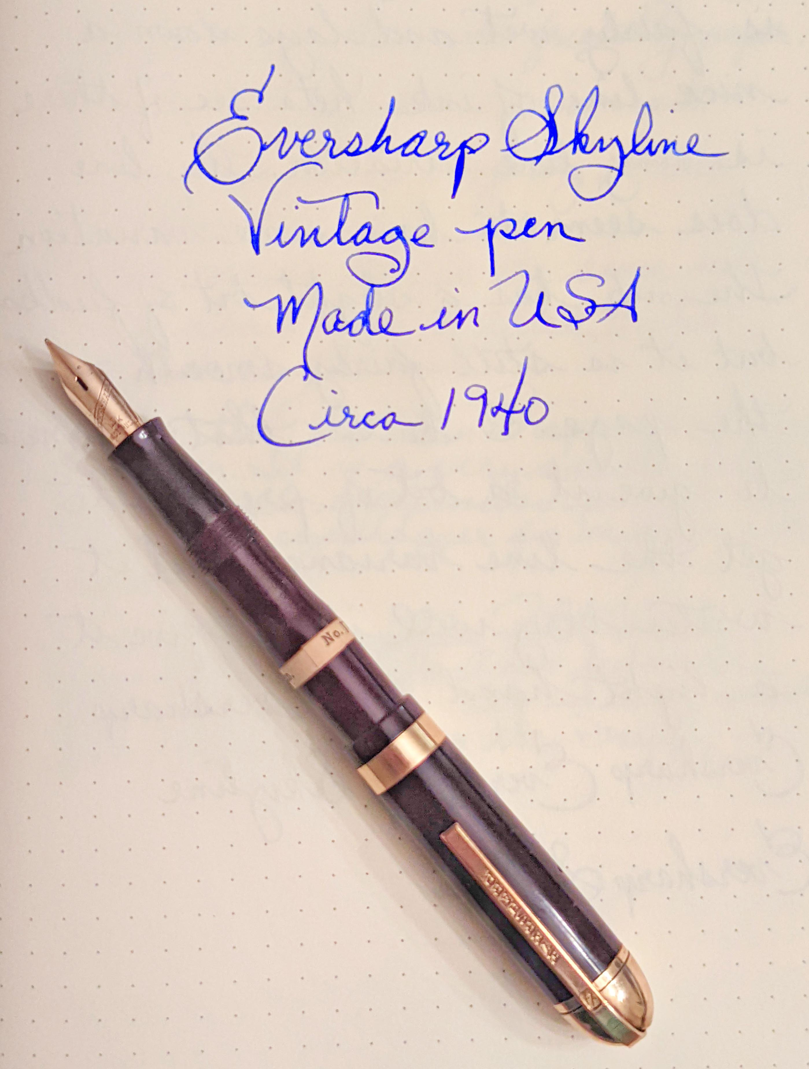 My 1st vintage fountain pen r/fountainpens