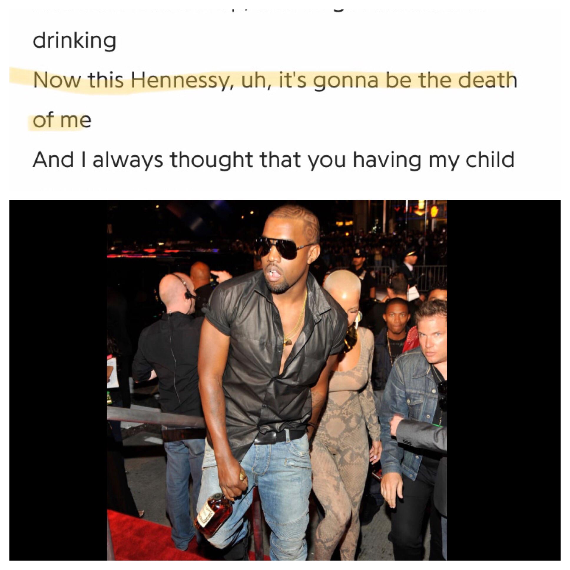 He called it on bittersweet poetry r/Kanye