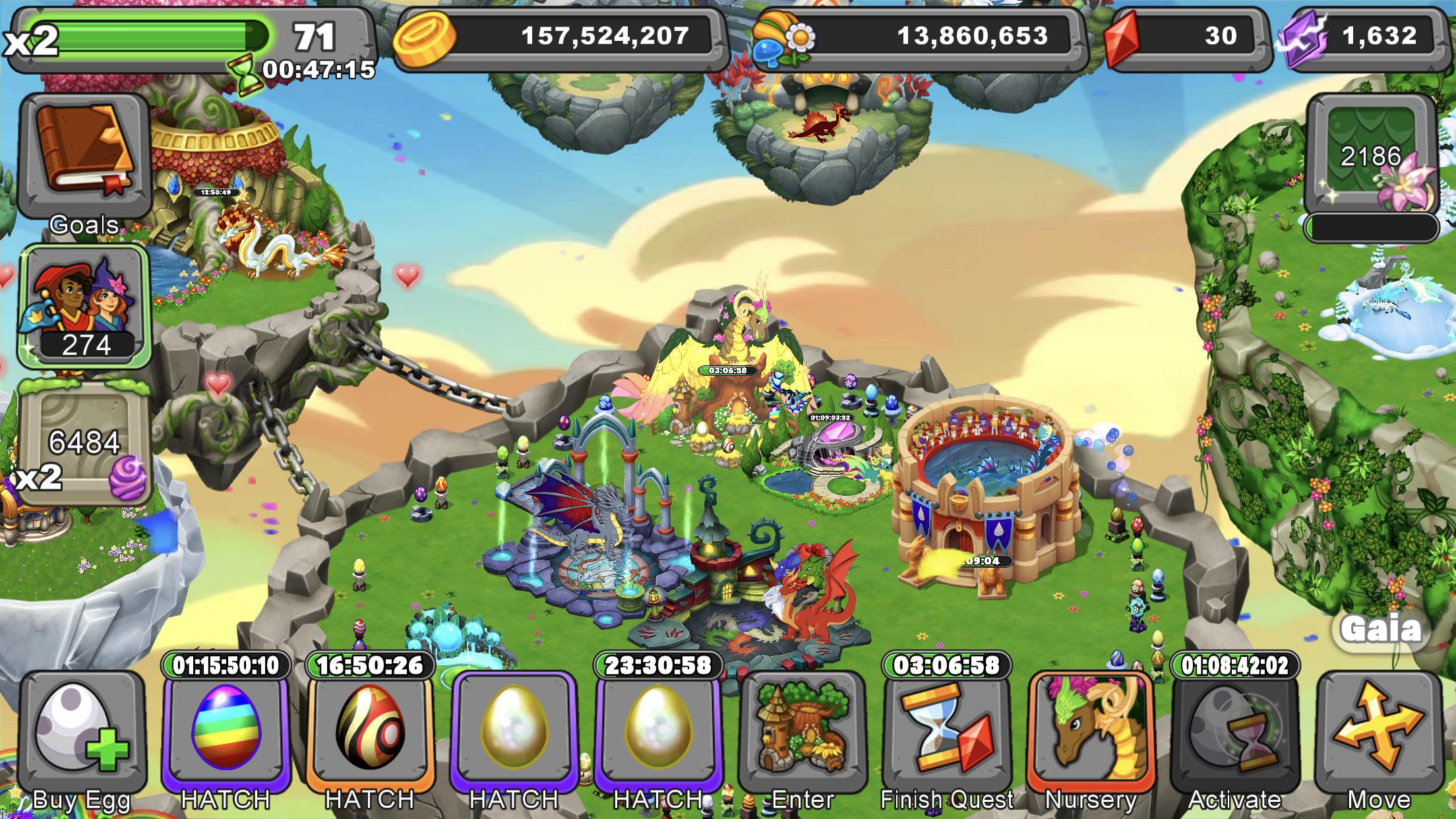 Epic Nursery r/dragonvale