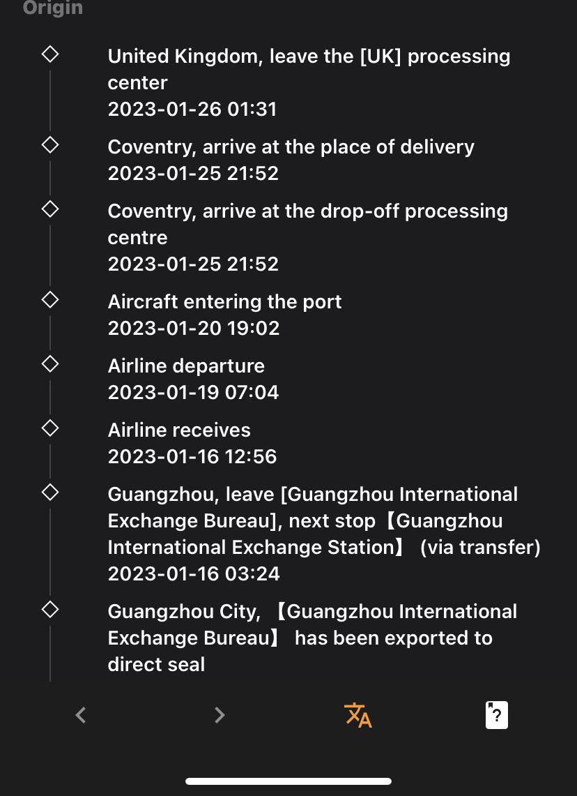 How Can I get a tracking number from WHOS delivering it (ParcelForce) r/Pandabuy