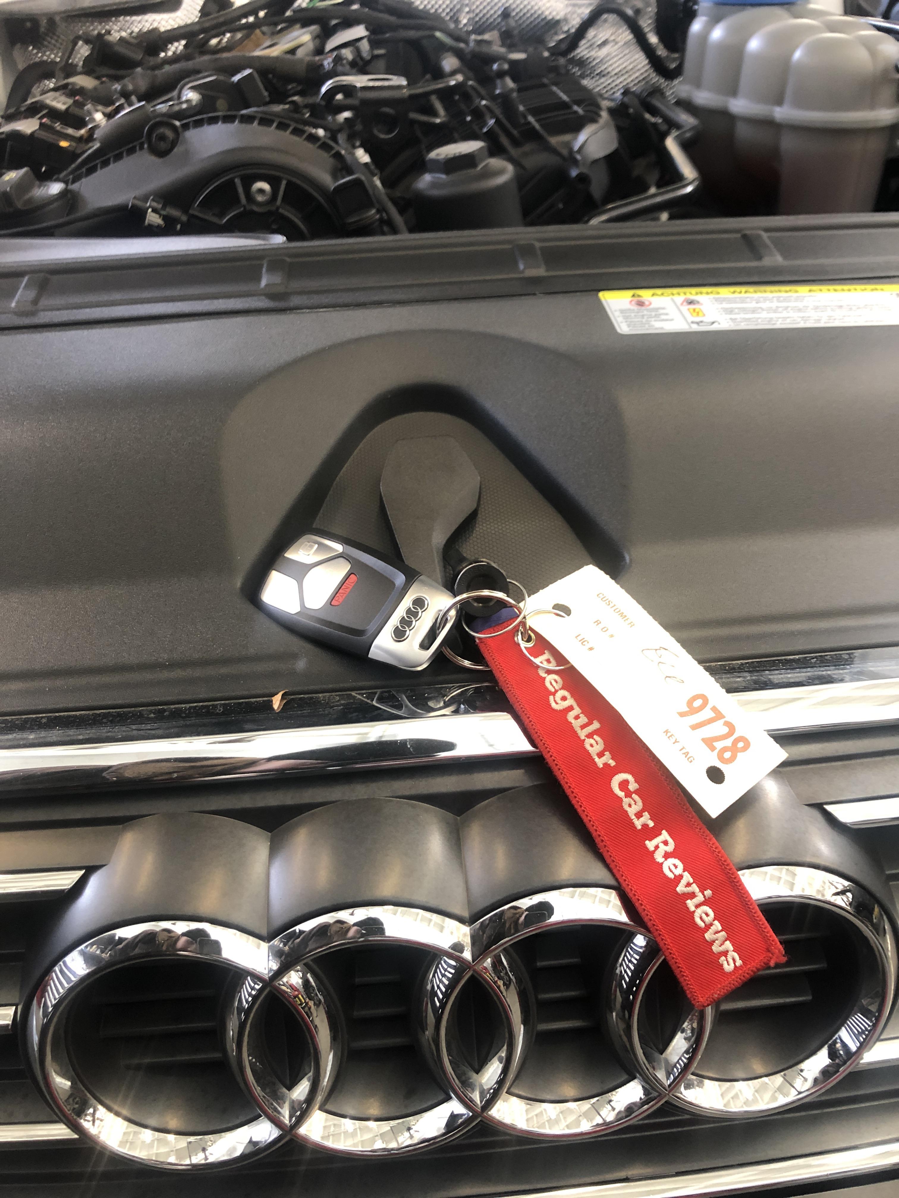 Customers Audi A7. Official car of “its ok it’s still under warranty
