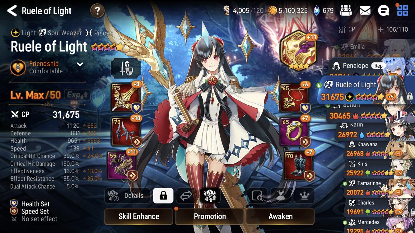 Hello Epic Seven players. Currently I use Elena more so I’ve kinda