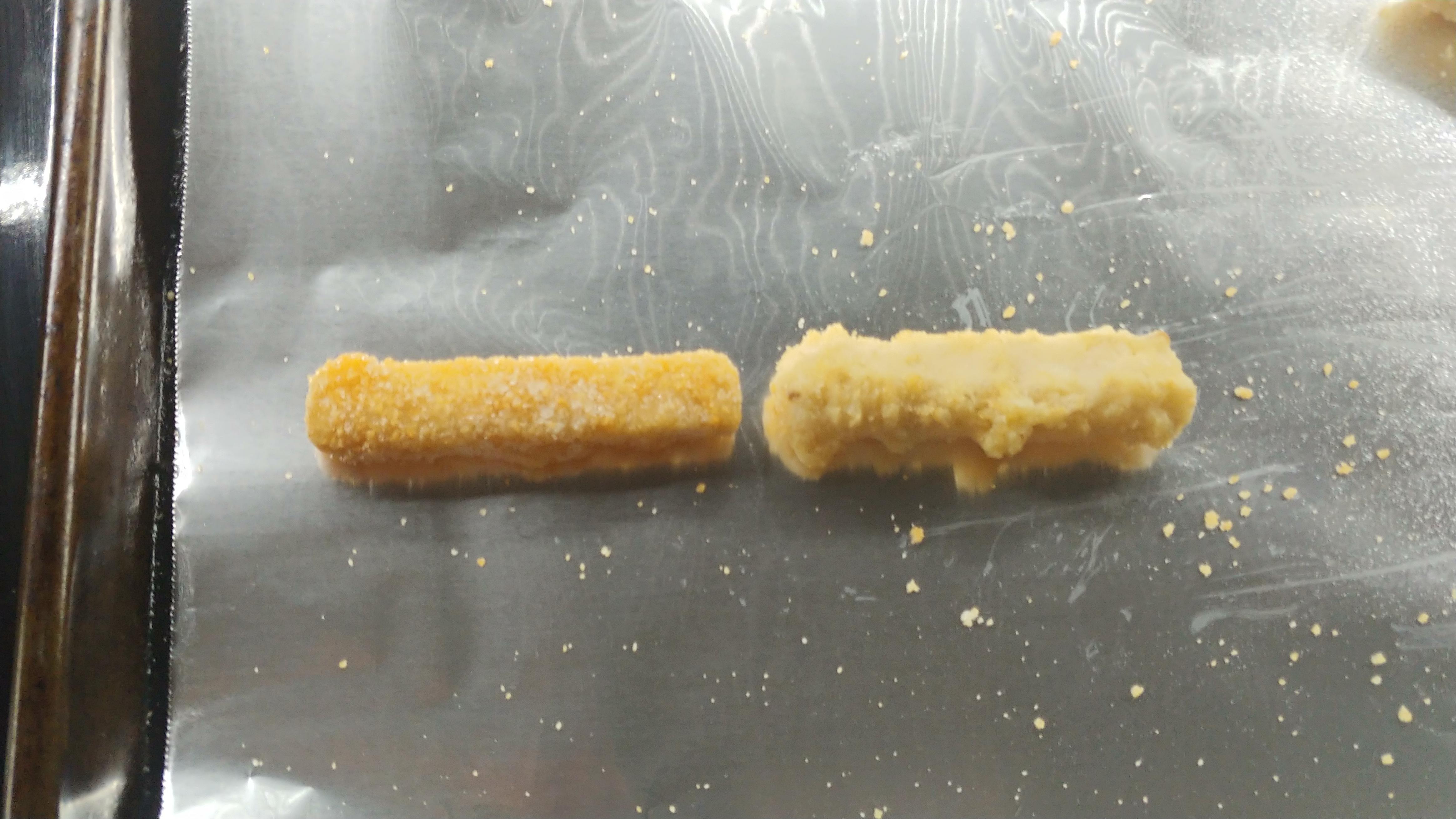 Ladies and gentle dudes I give you a Mrs. Paul's regular fish stick on