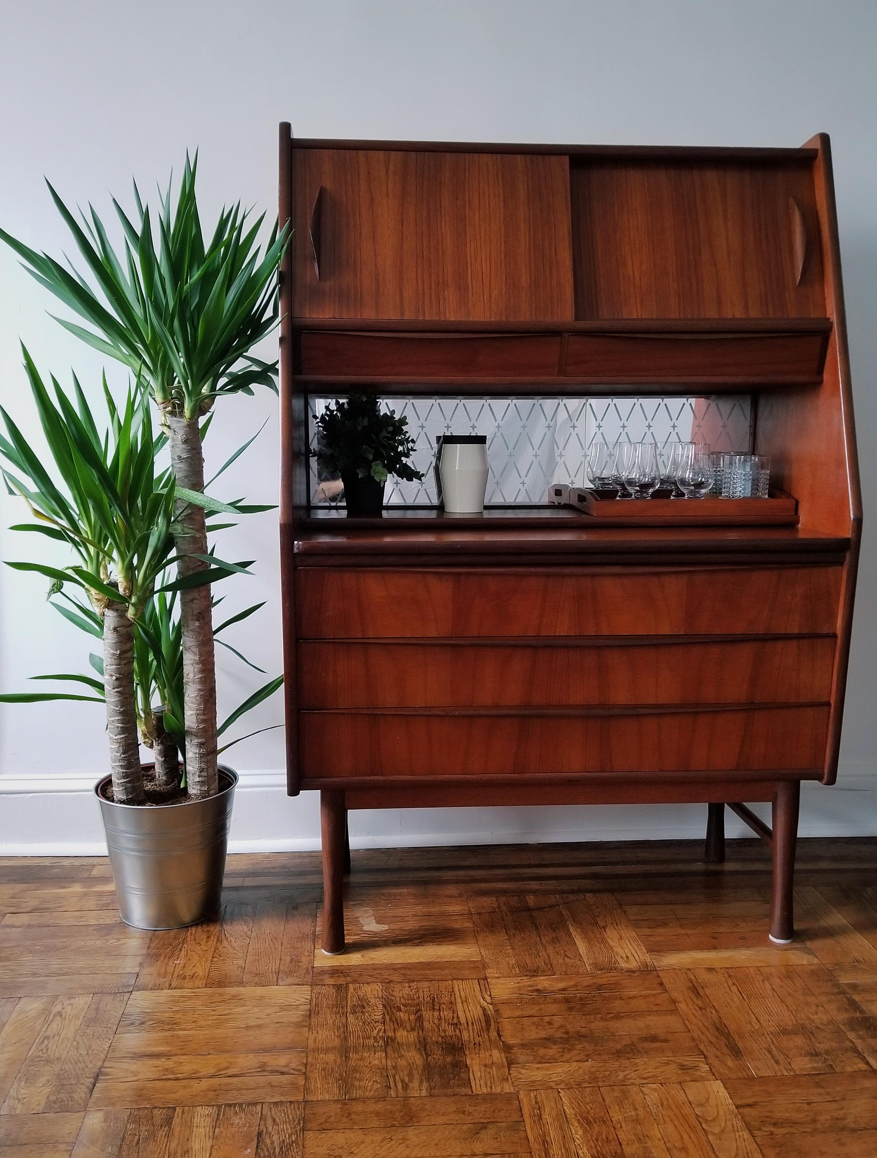 My teak bar r/Mid_Century