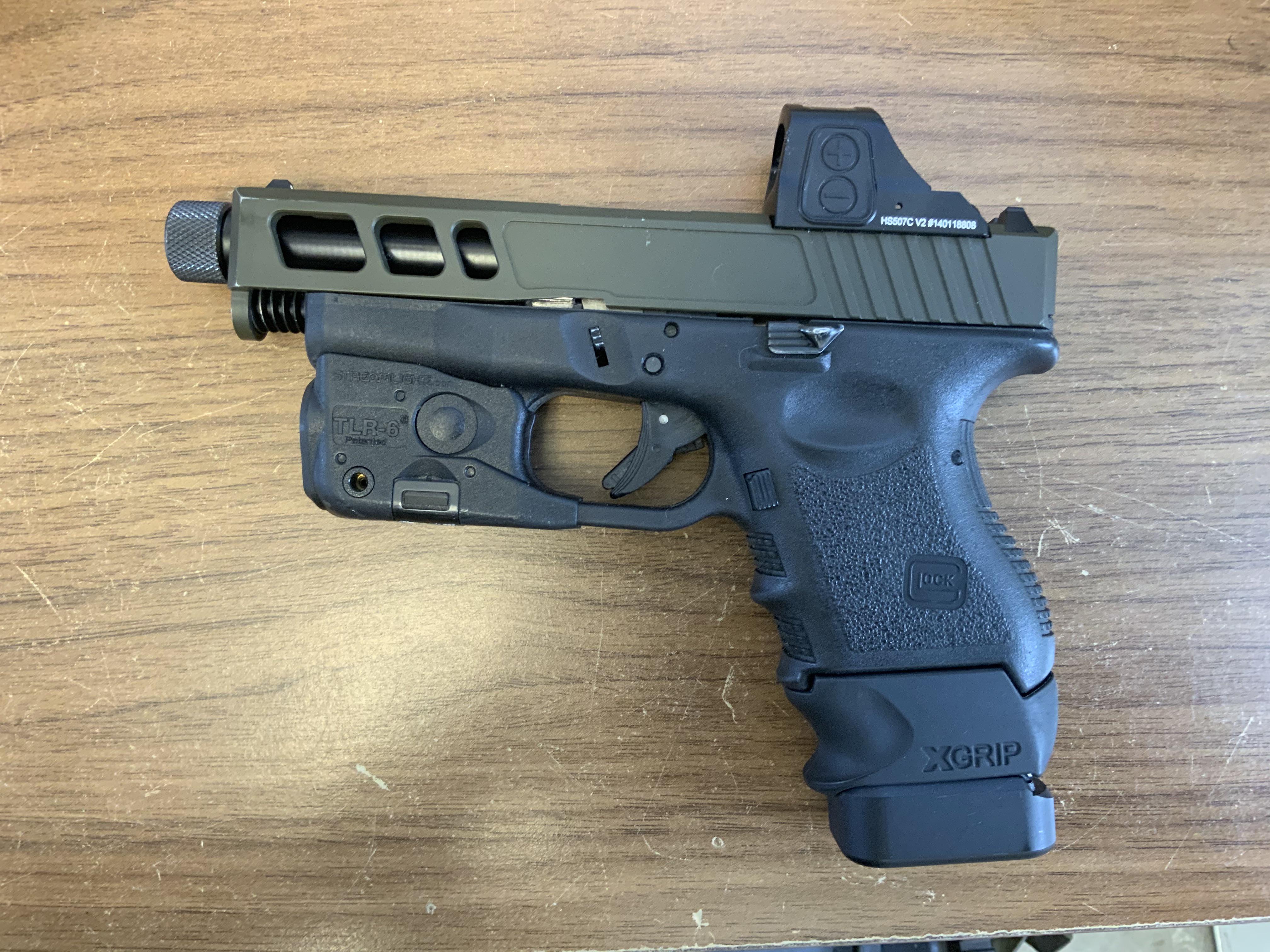 Nowhere near finished on this G26L build but it’s a start. Need to add Zev industries Bronze