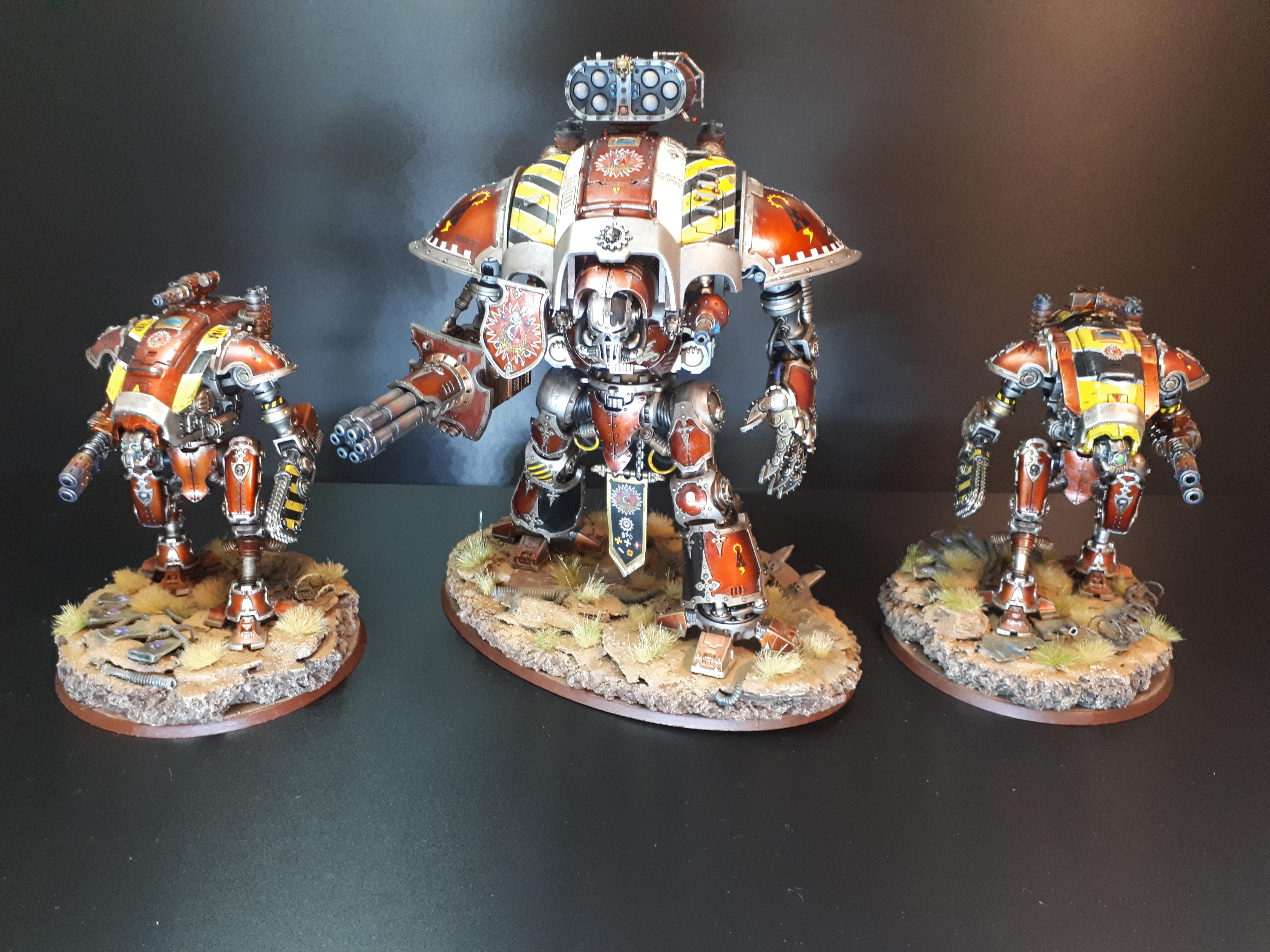 Imperial Knight detachment of House Raven r/Warhammer40k