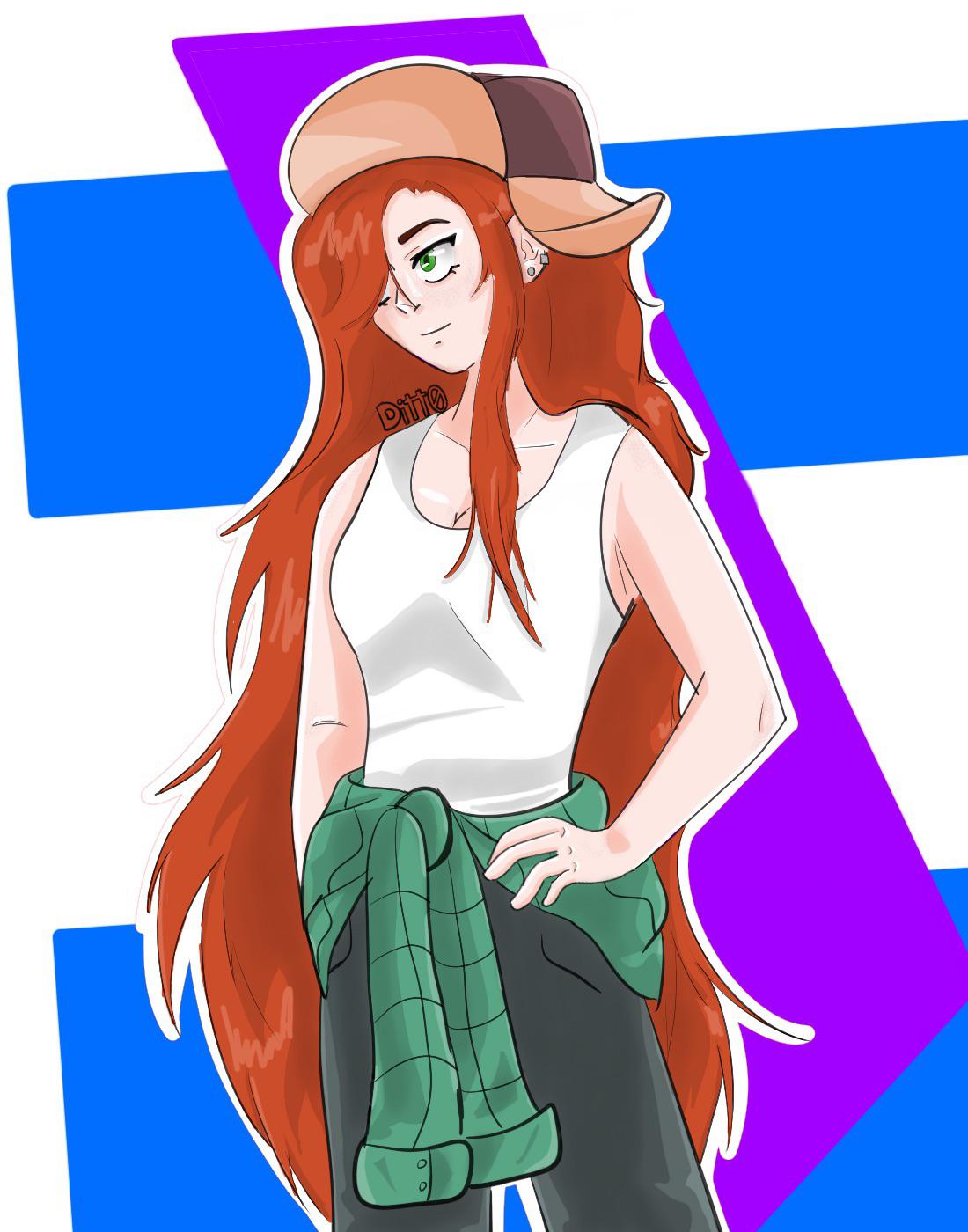 Gravity Falls Anime Wendy