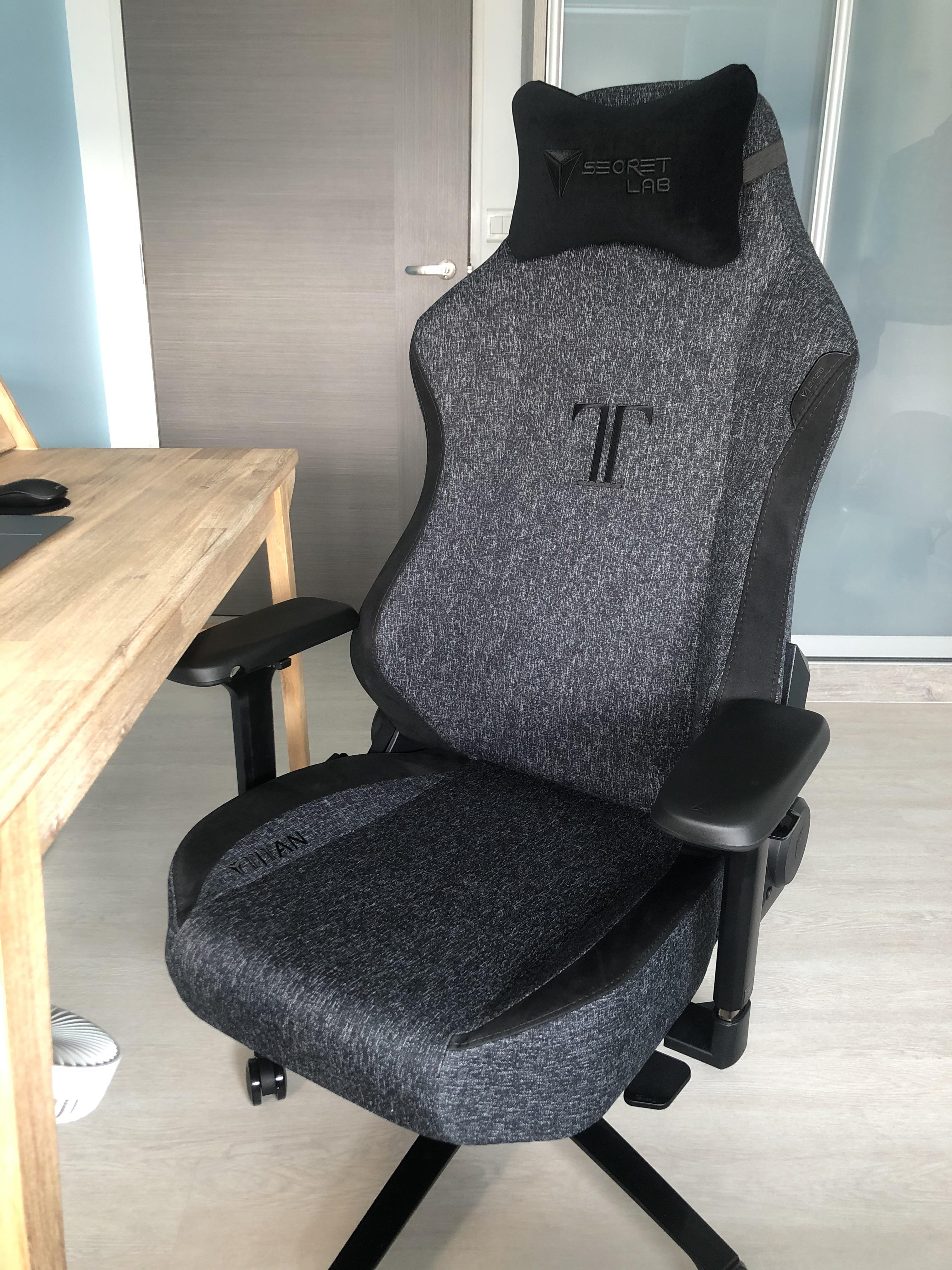 My secretlab SoftWeave Titan Black3 chair! r/secretlab