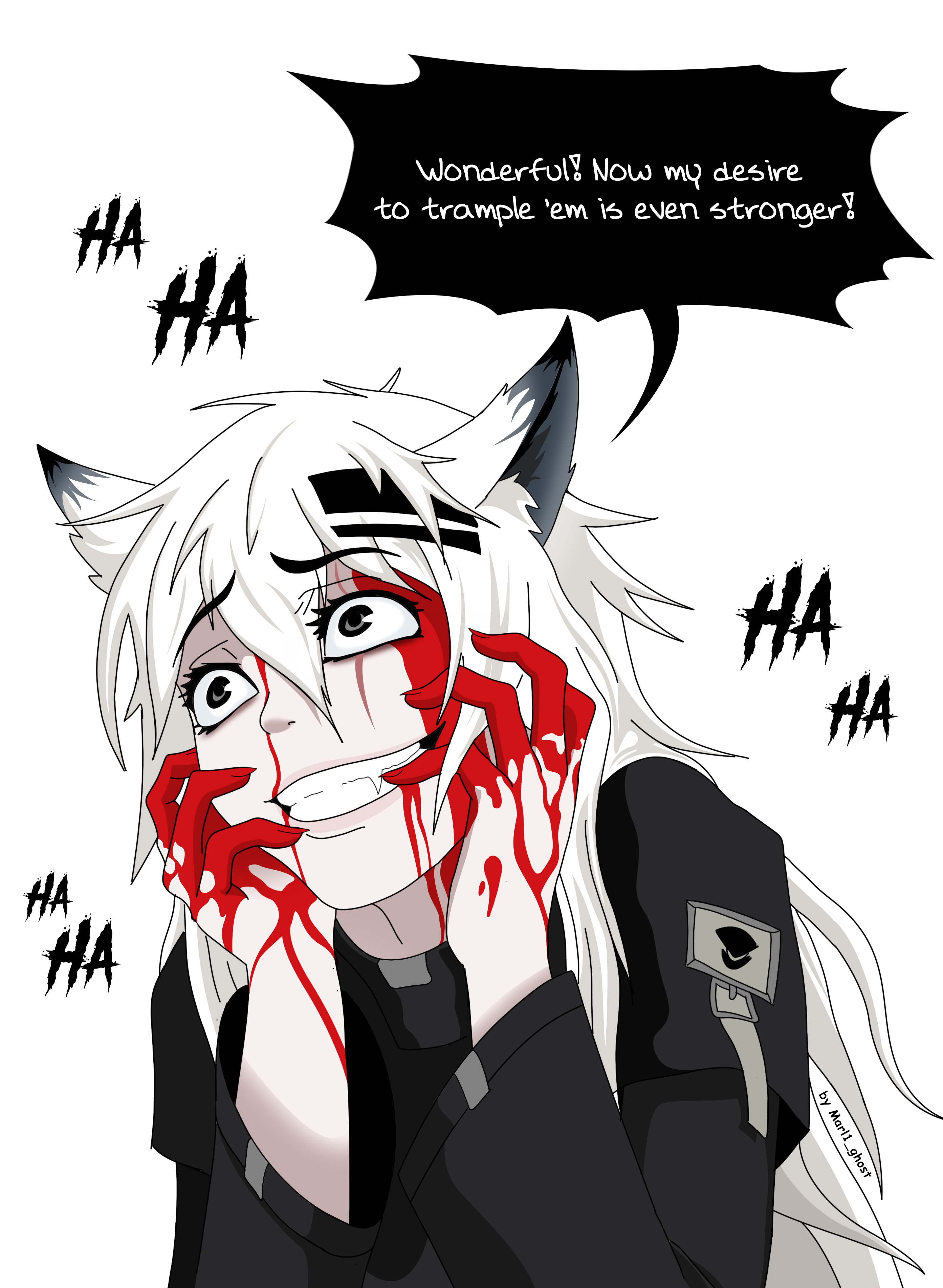 Got inspired by Lappland and her Operation Failure quote. Hope you all like it! r/arknights