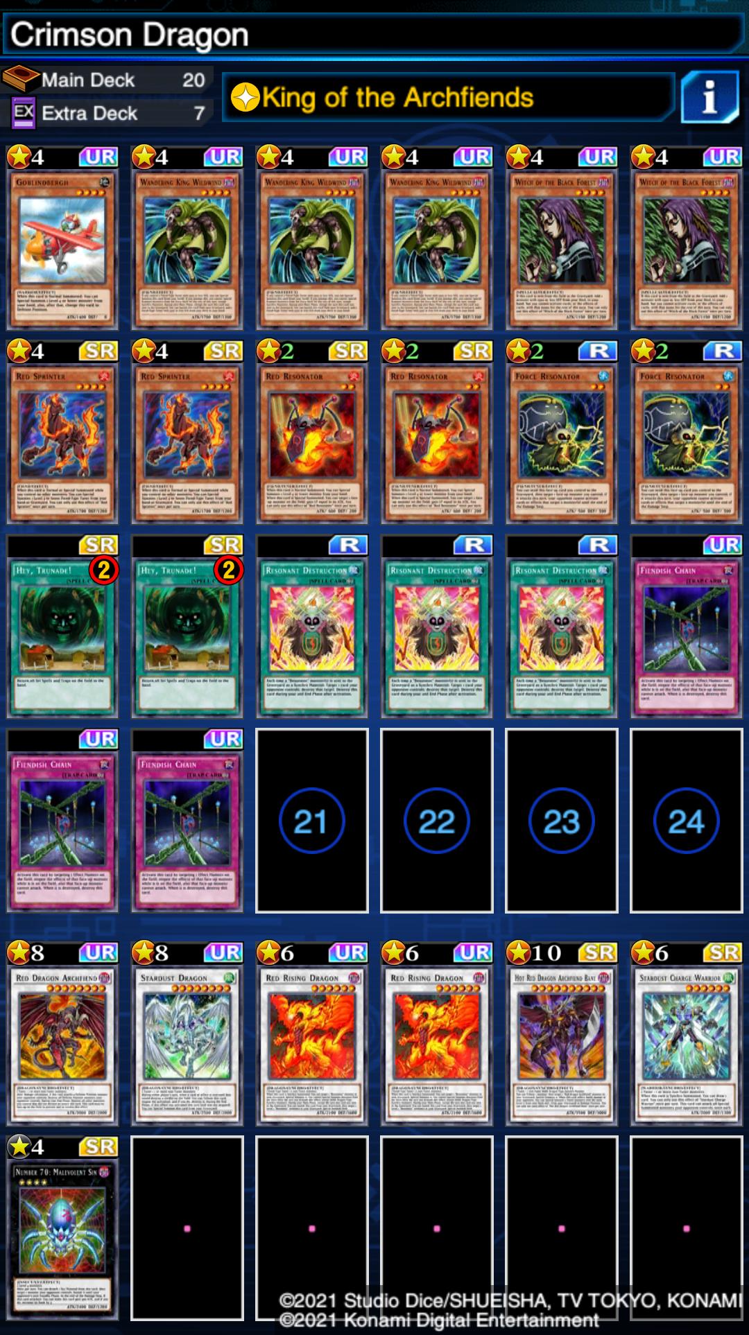 Red Dragon Archfiend deck! Took me a little over a year to finally