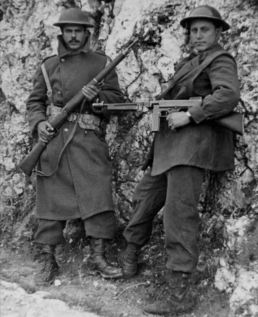 Royal Greek soldiers during the Greek Civil War, 1947 [1920×1329] r