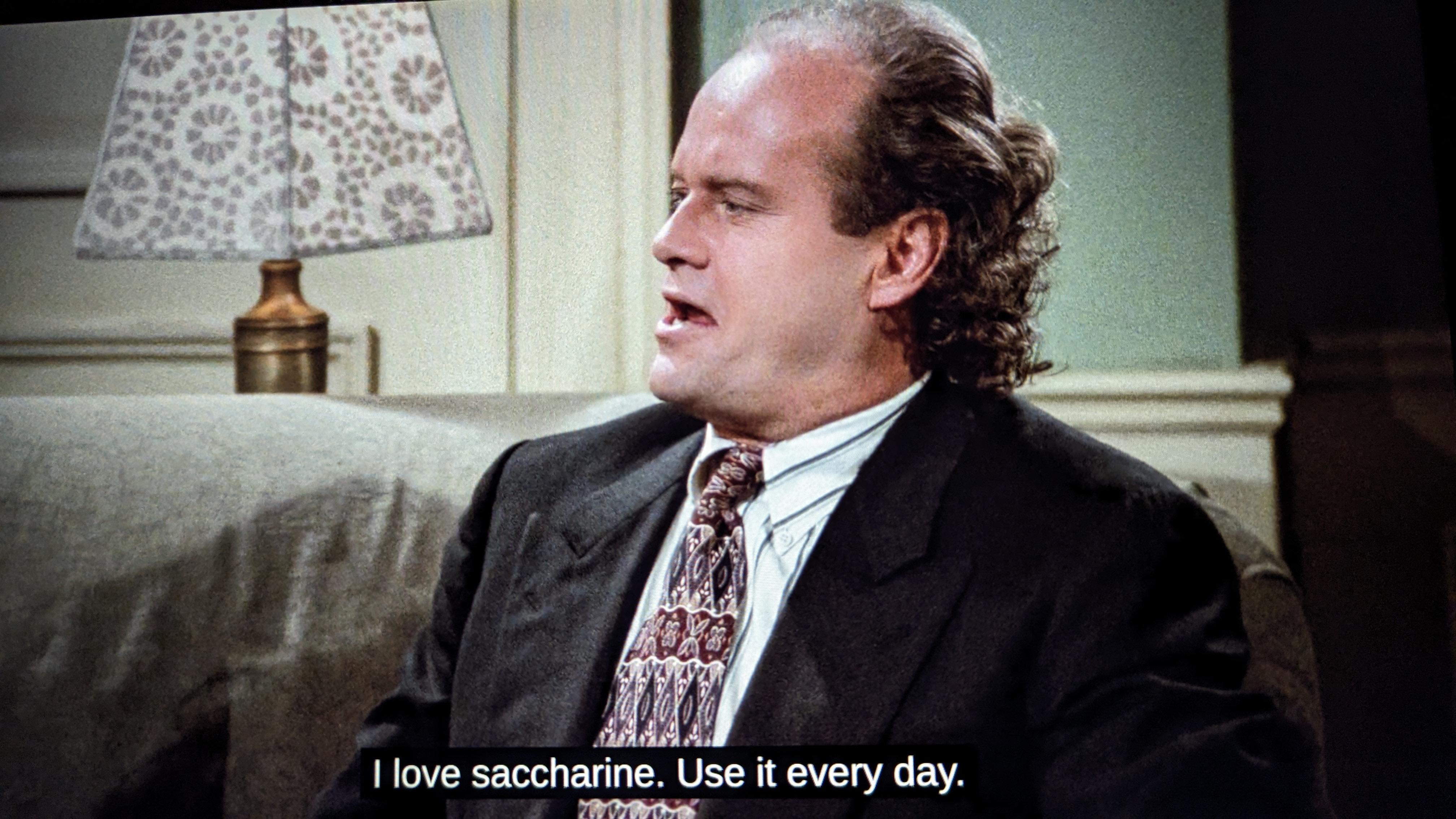 ...and saccharine? r/Frasier