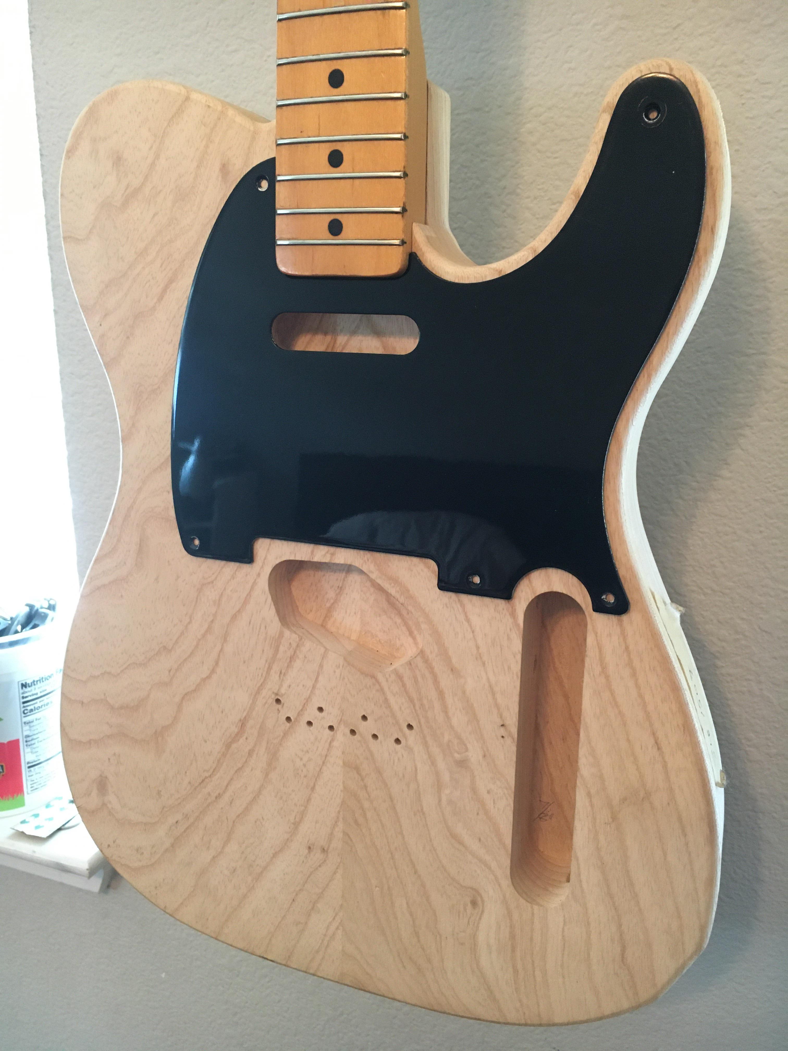 New build, maybe. Had been considering a boiled linseed oil body finish