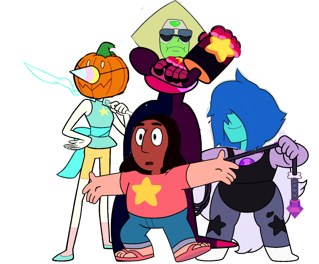 The New Crystal Gems's faces on the Old Crystal Gems r/stevenuniverse