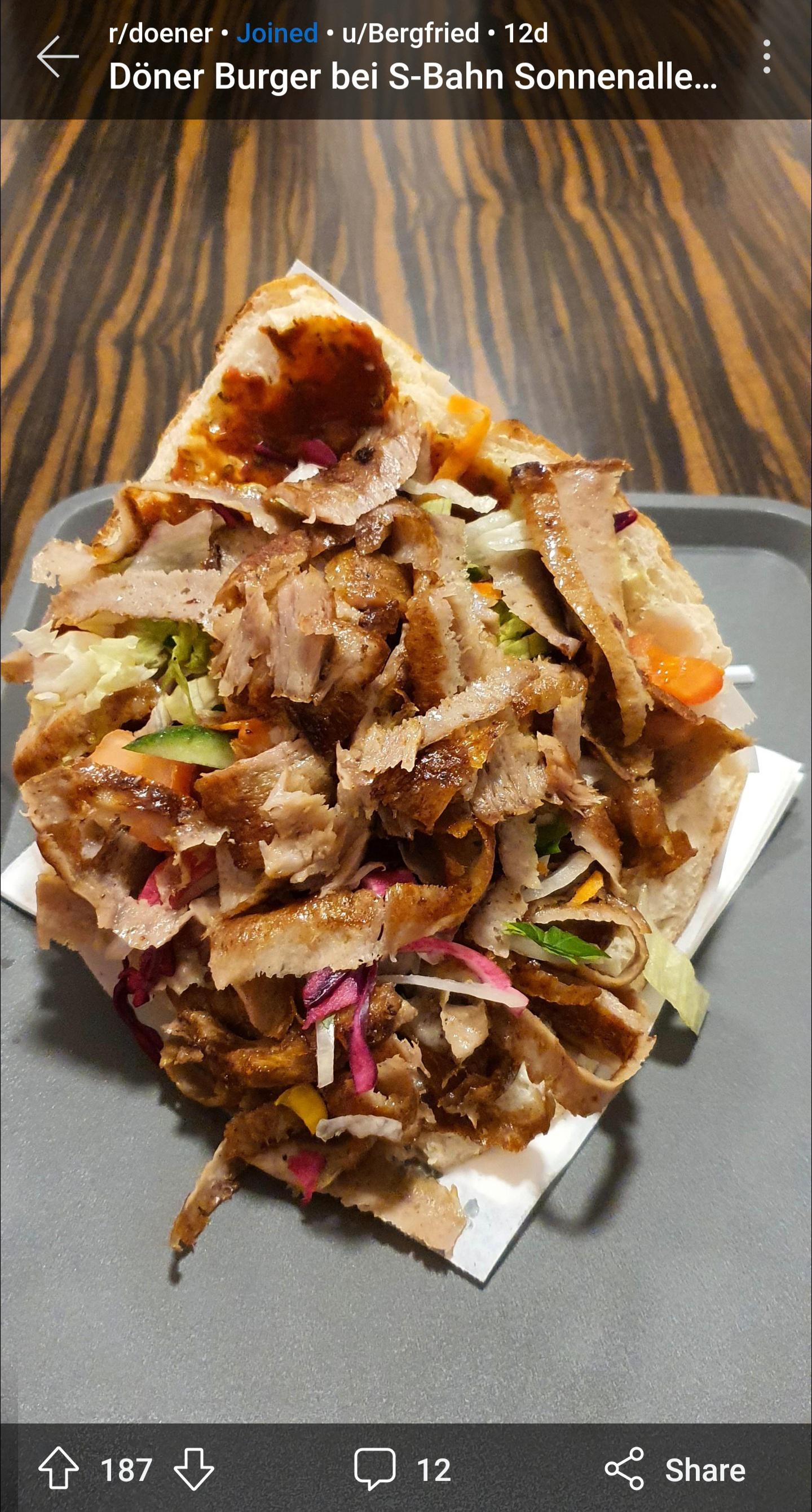 Shatkora Lamb Doner (JustEat) Doner
