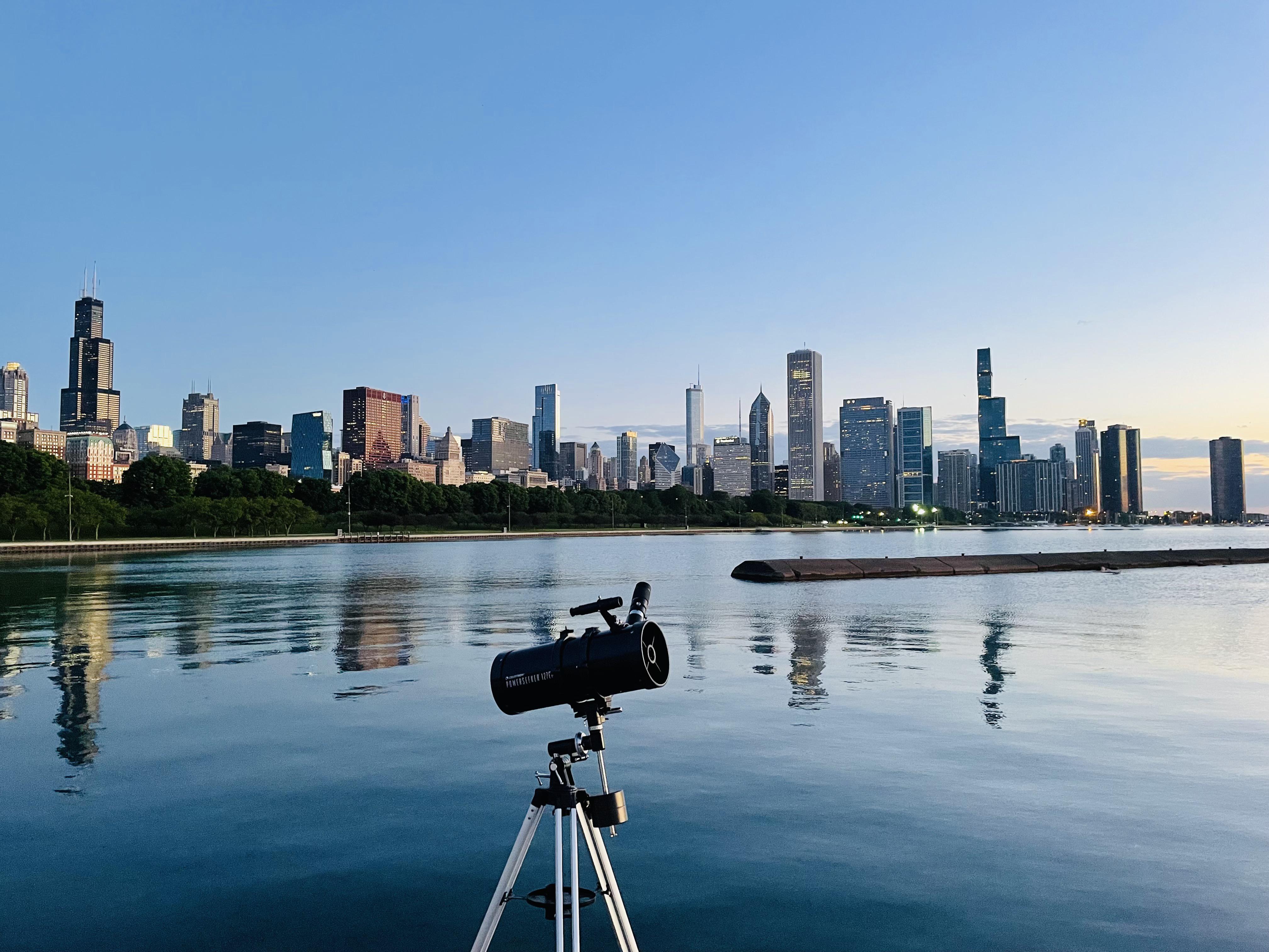 Stargazing From Beautiful Chicago chicago