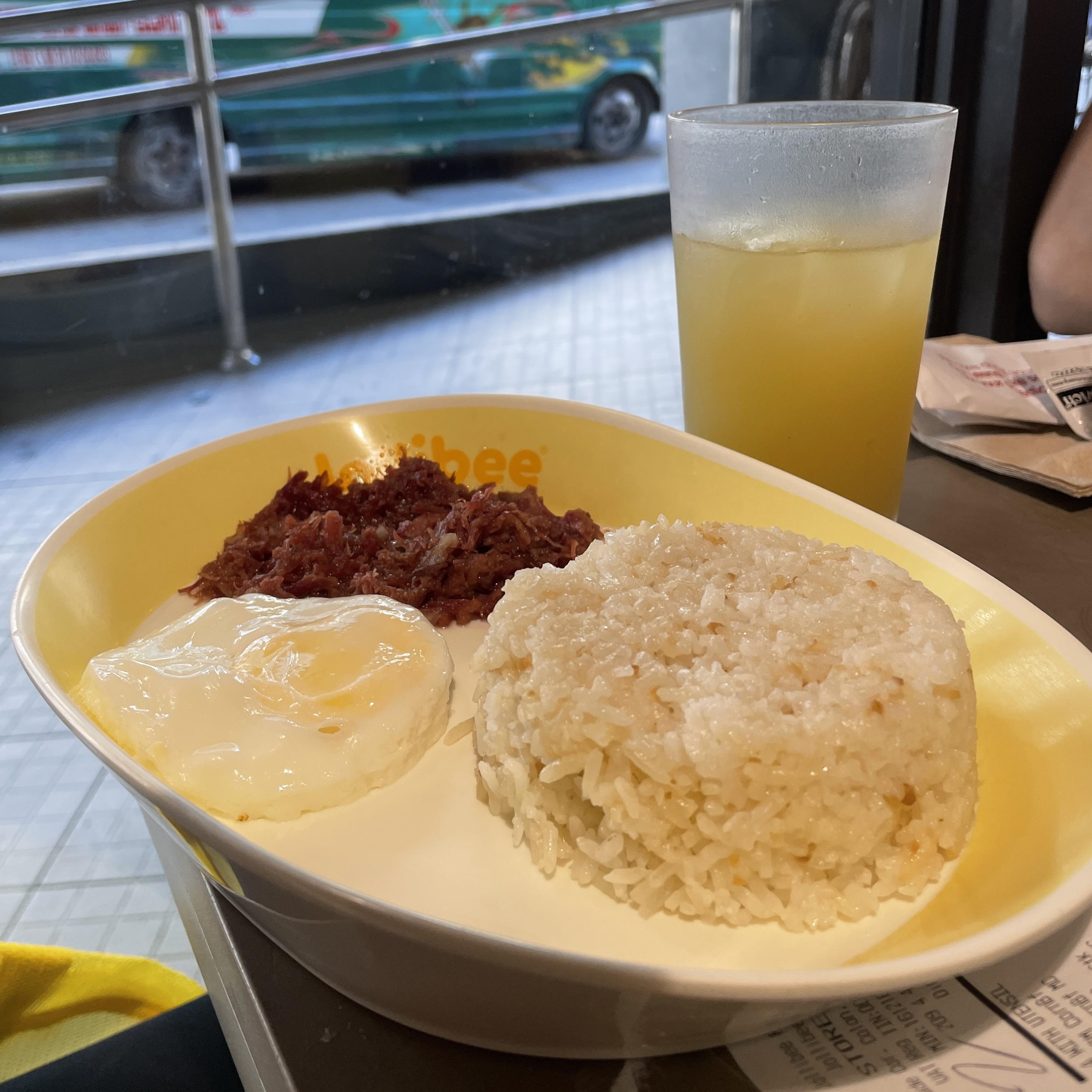 Jollibee Breakfast Menu