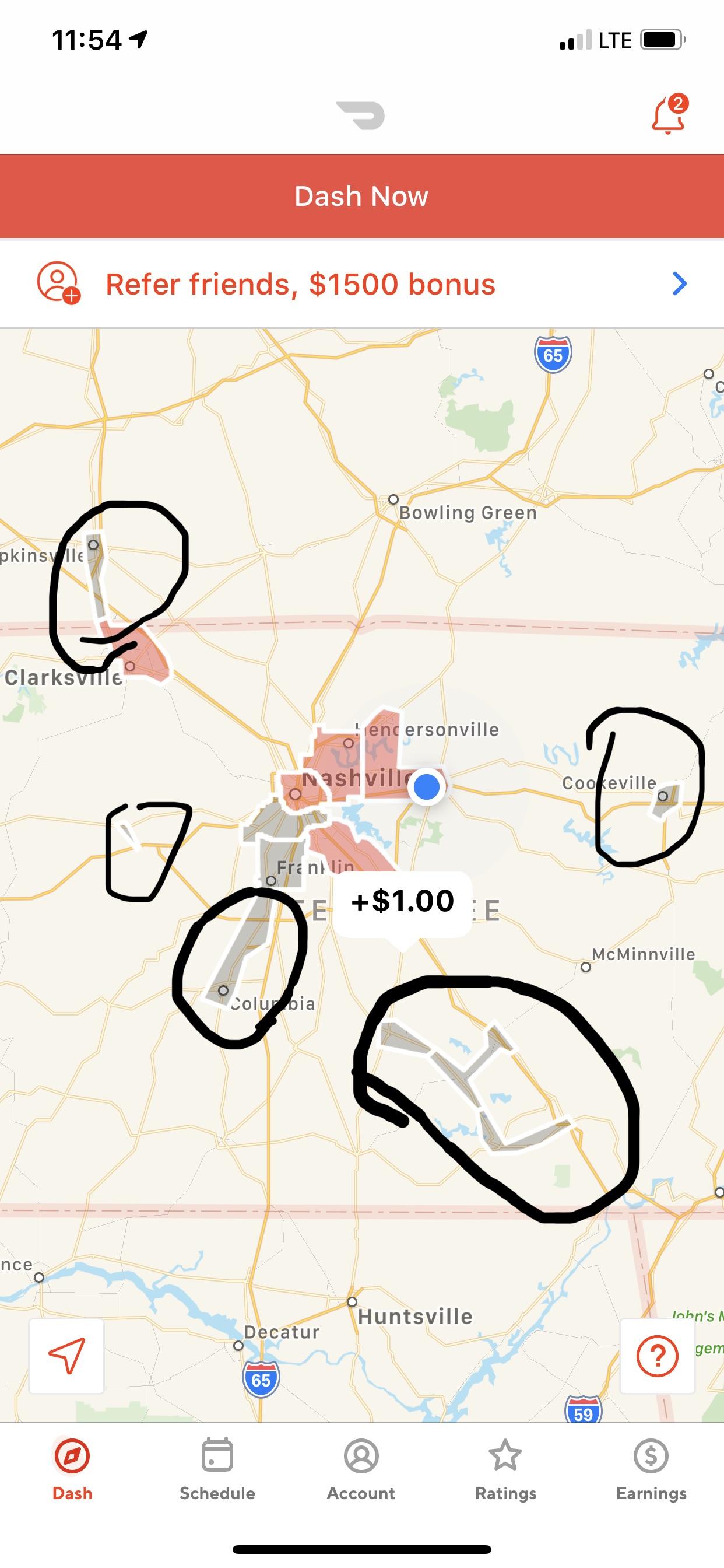What’s the point of opening up zones where there’s no people? r/doordash