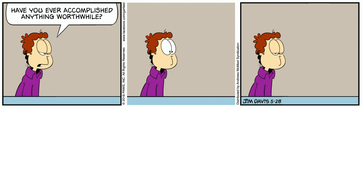 Without Garfield john is kind of depressing r/garfieldminusgarfield