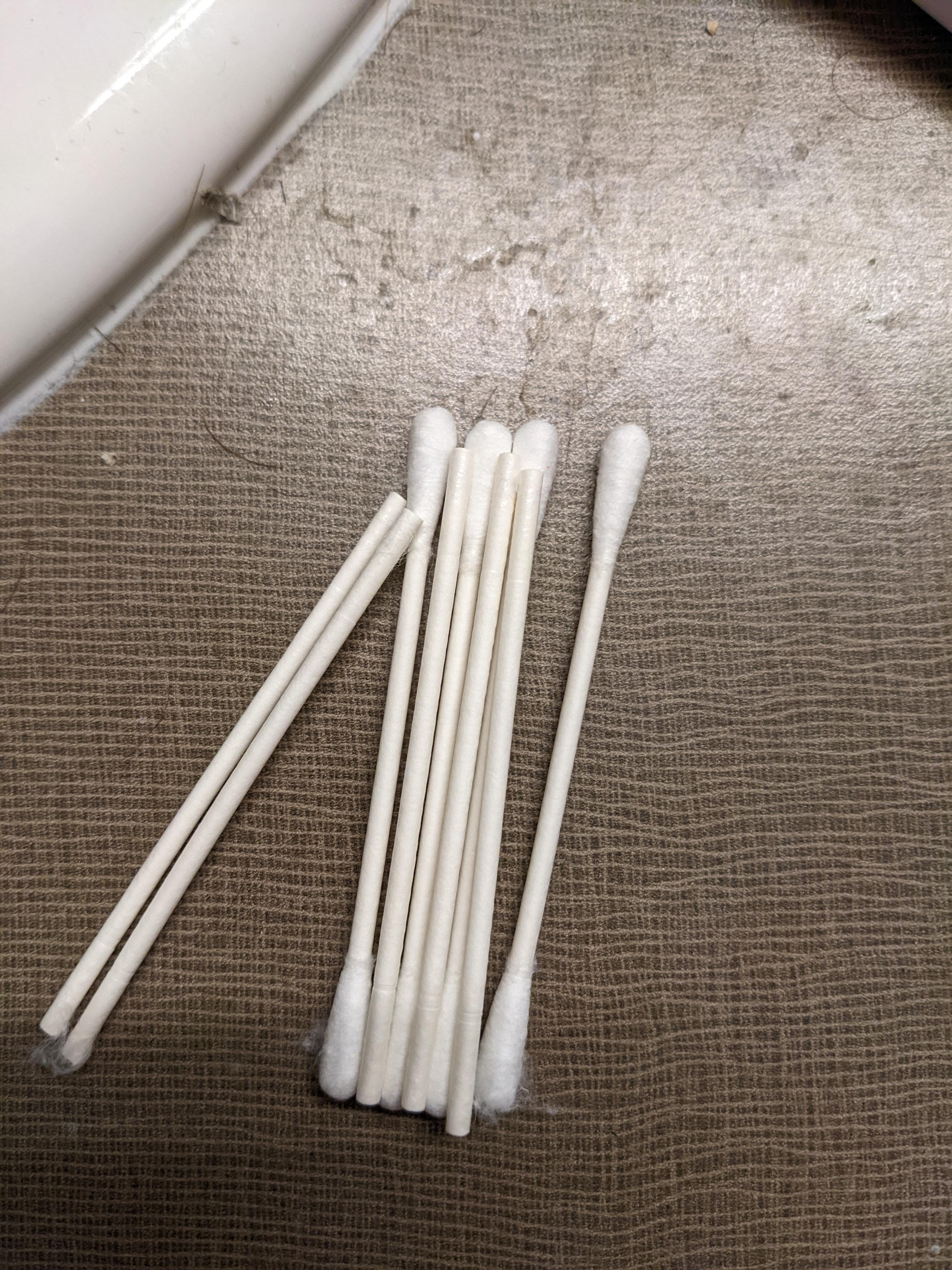 Some of my cotton swabs didn't get any cotton r/mildlyinteresting