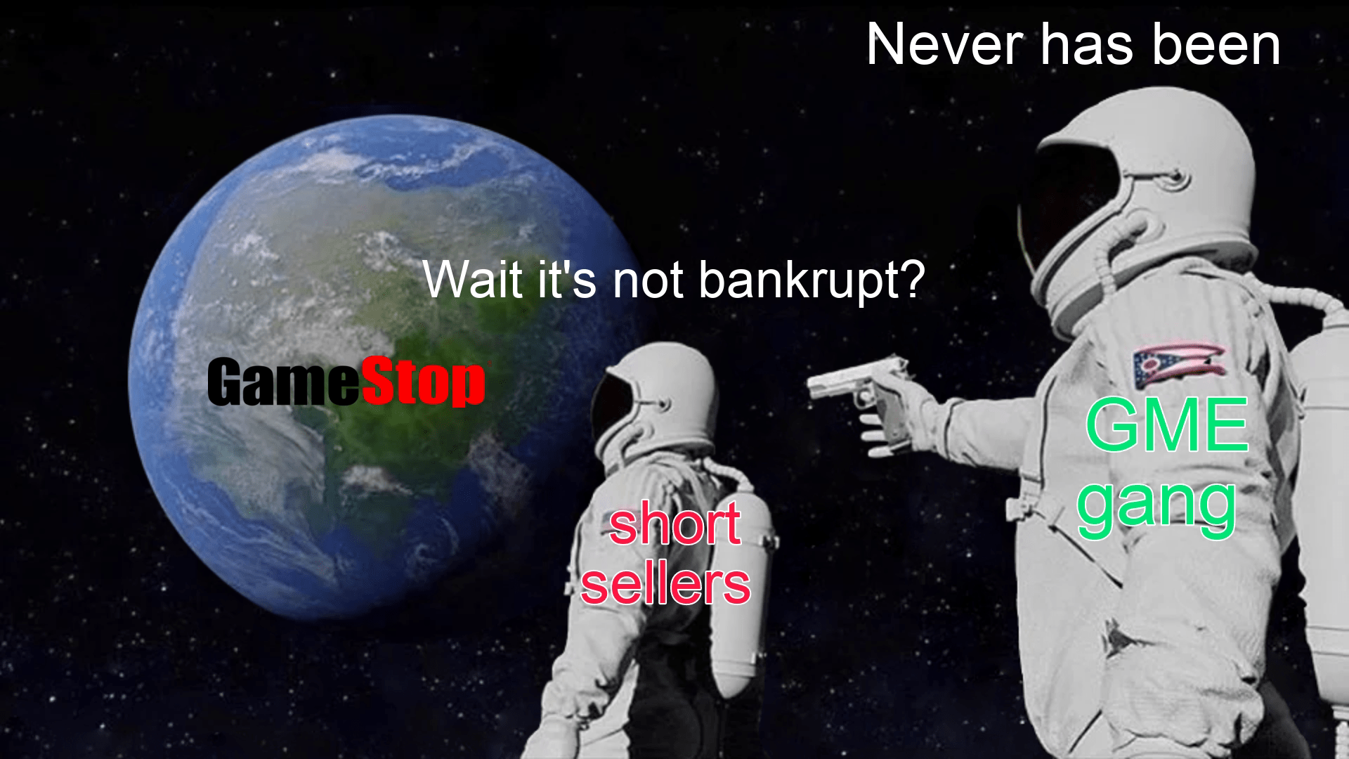GME short sellers after GameStop announced early prepayment of debt r