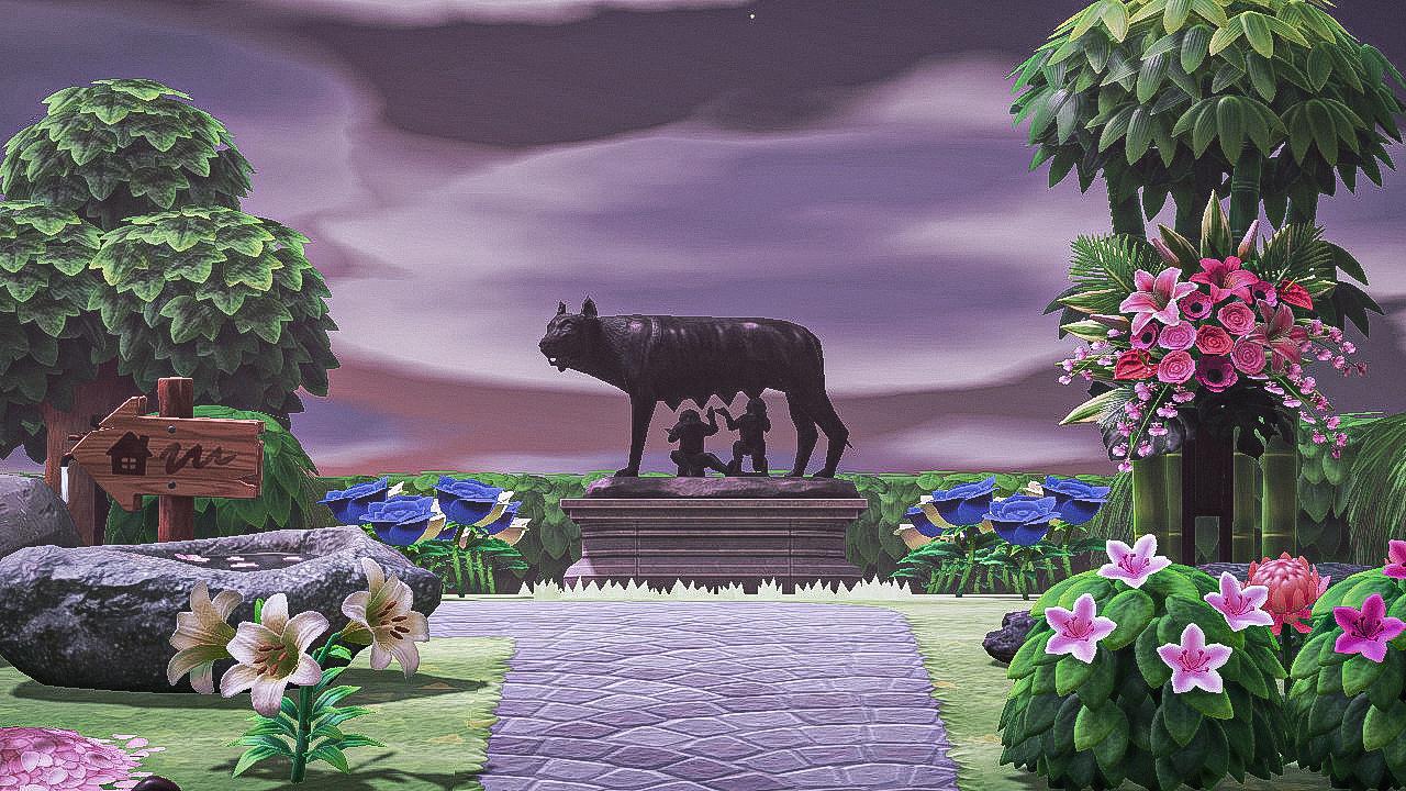 I'm in love with Redd's statues r/ac_newhorizons