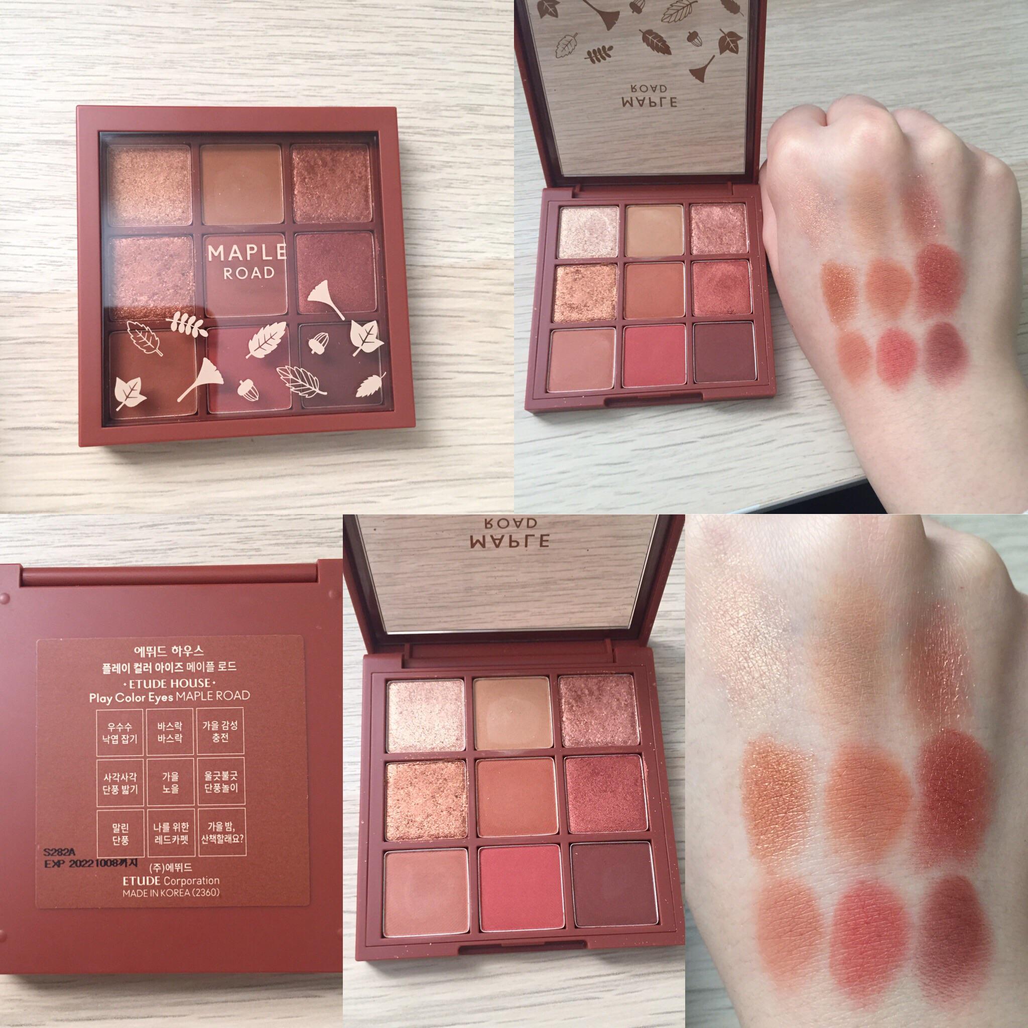 [Beauty] Etude house play color eyes maple road eyeshadow palette