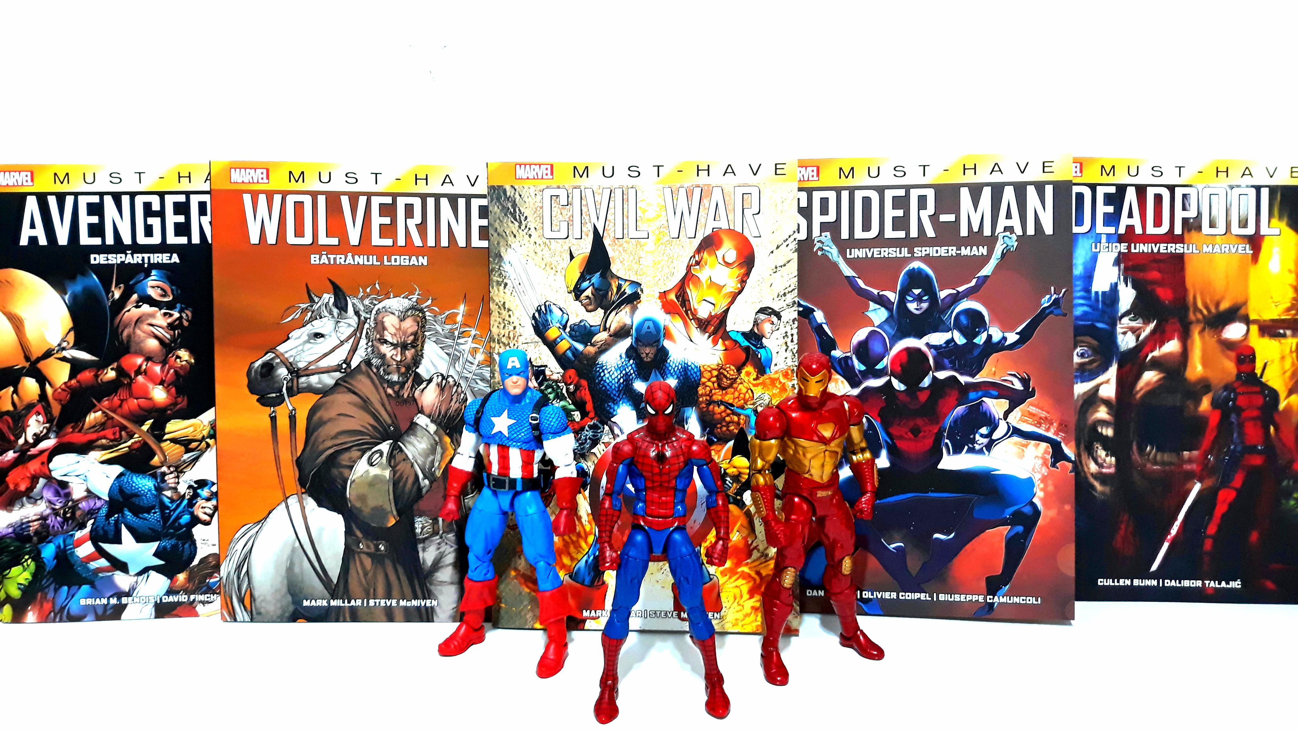 Allow me to present the Marvel Must Have Collection, by Panini Europe (figures not included