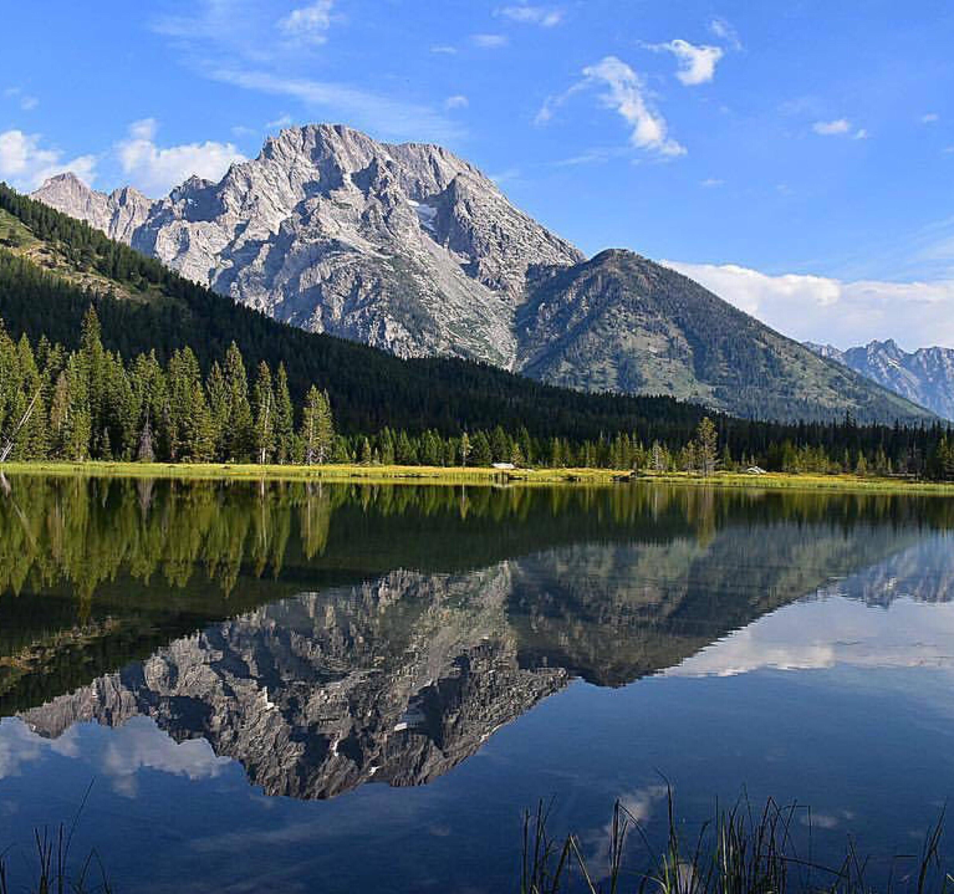 When you hike around Grand Tetons National Park and you capture a