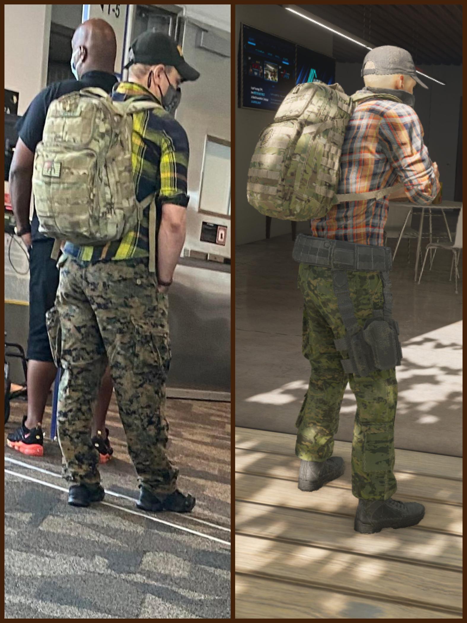 Airport plaid Boot is now immortalized in Ghost Recon Breakpoint. He's