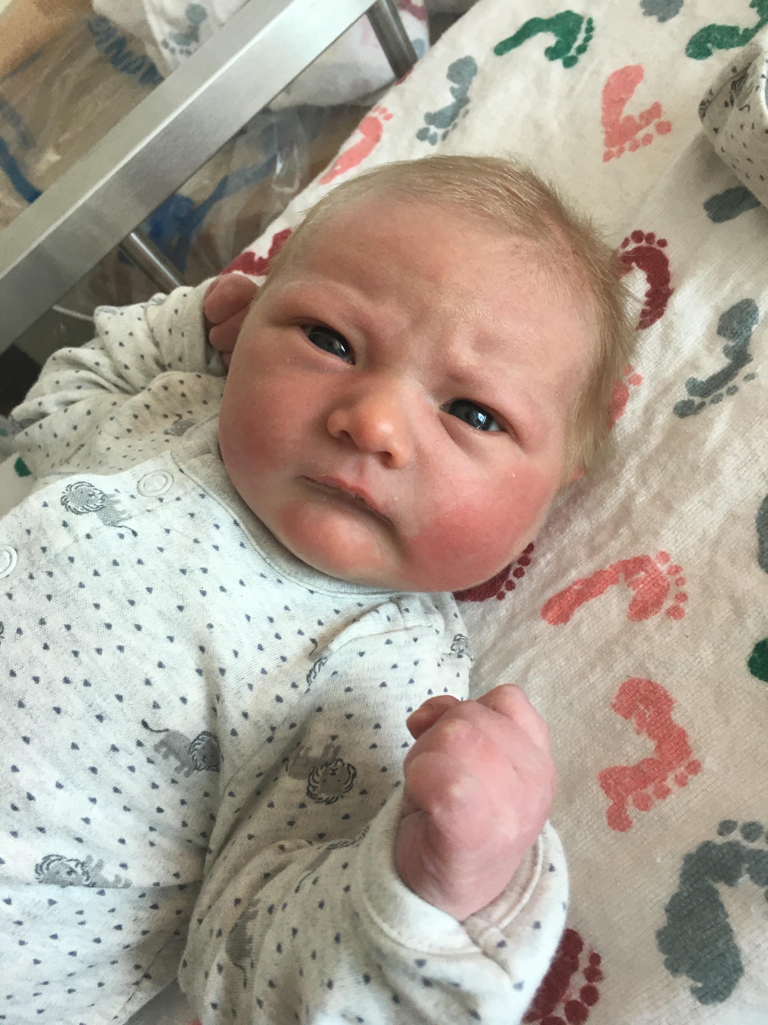 Quinn is here! Induction at 40 weeks 1 day, epidural, second degree