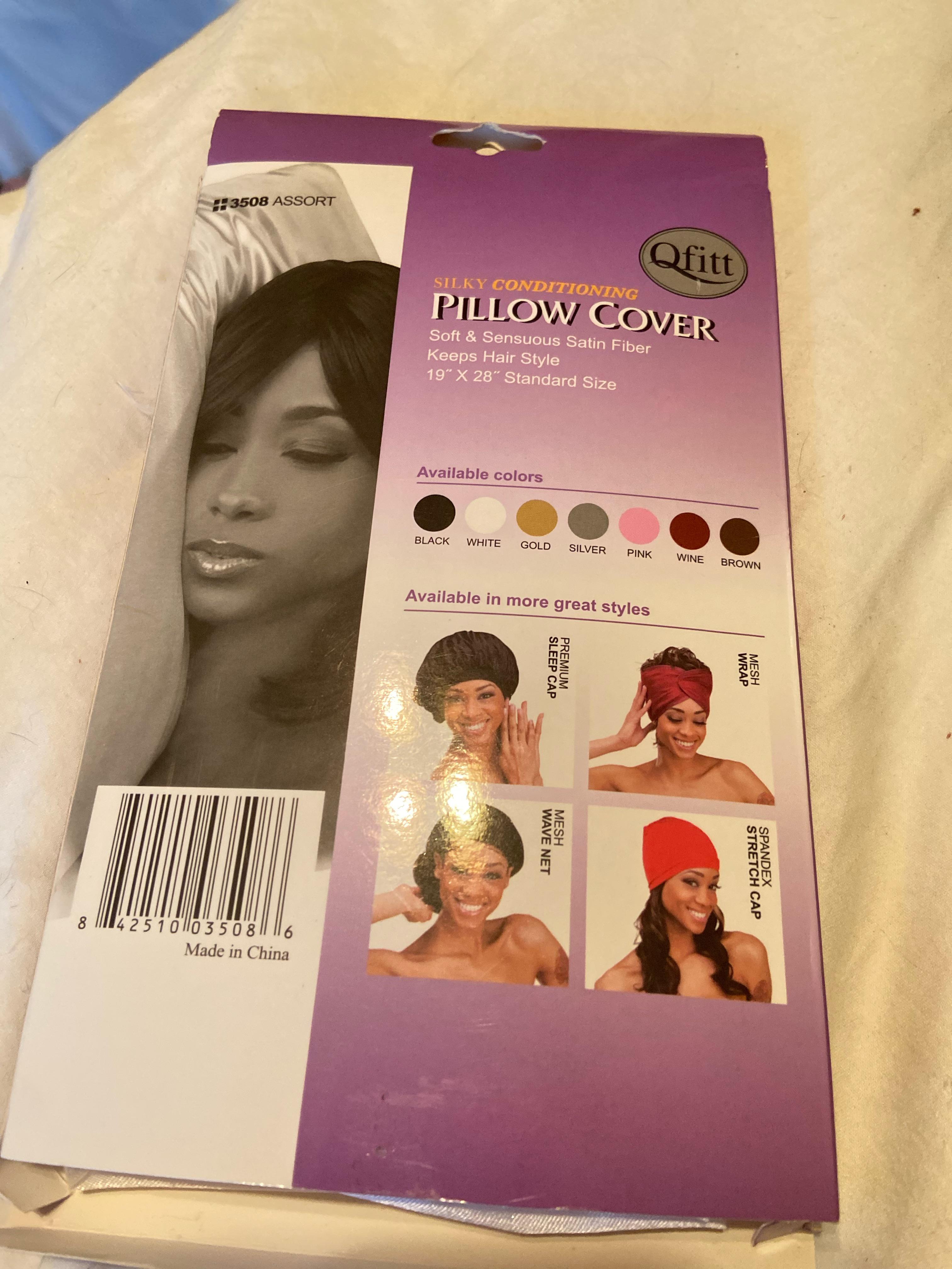 I heard using a silk pillowcase can be really helpful this is satin but