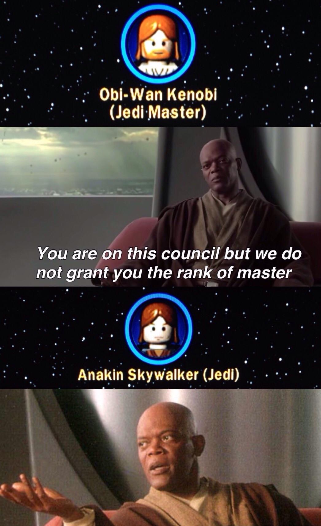 What?! How can you do this? This is outrageous, it's unfair! r/PrequelMemes