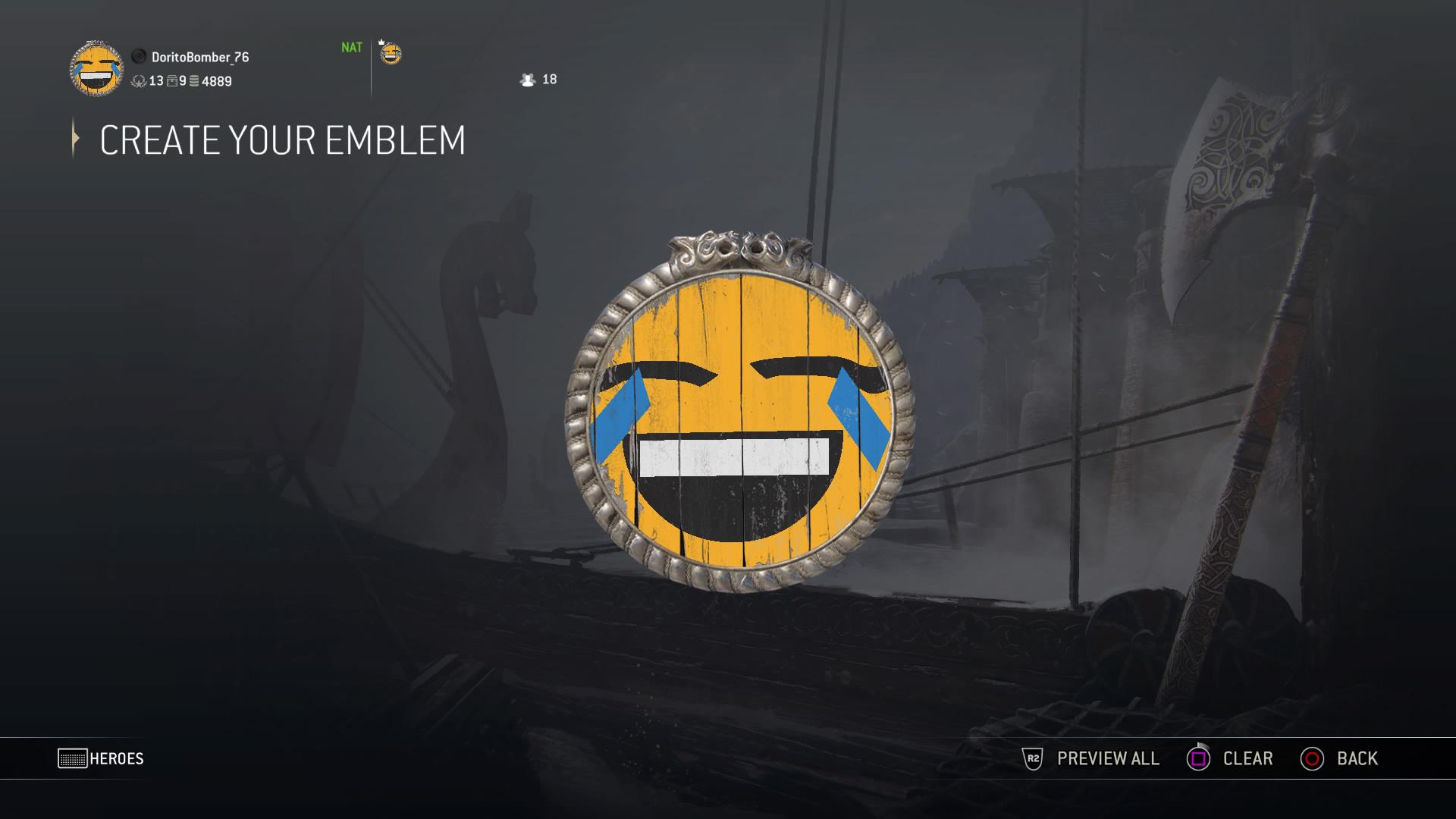 I have officially joined the Zan clan r/ForHonorEmblems