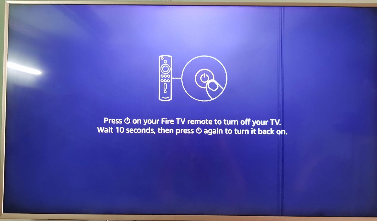 I cant turn on/off my TV with firestick remote (have 3 different