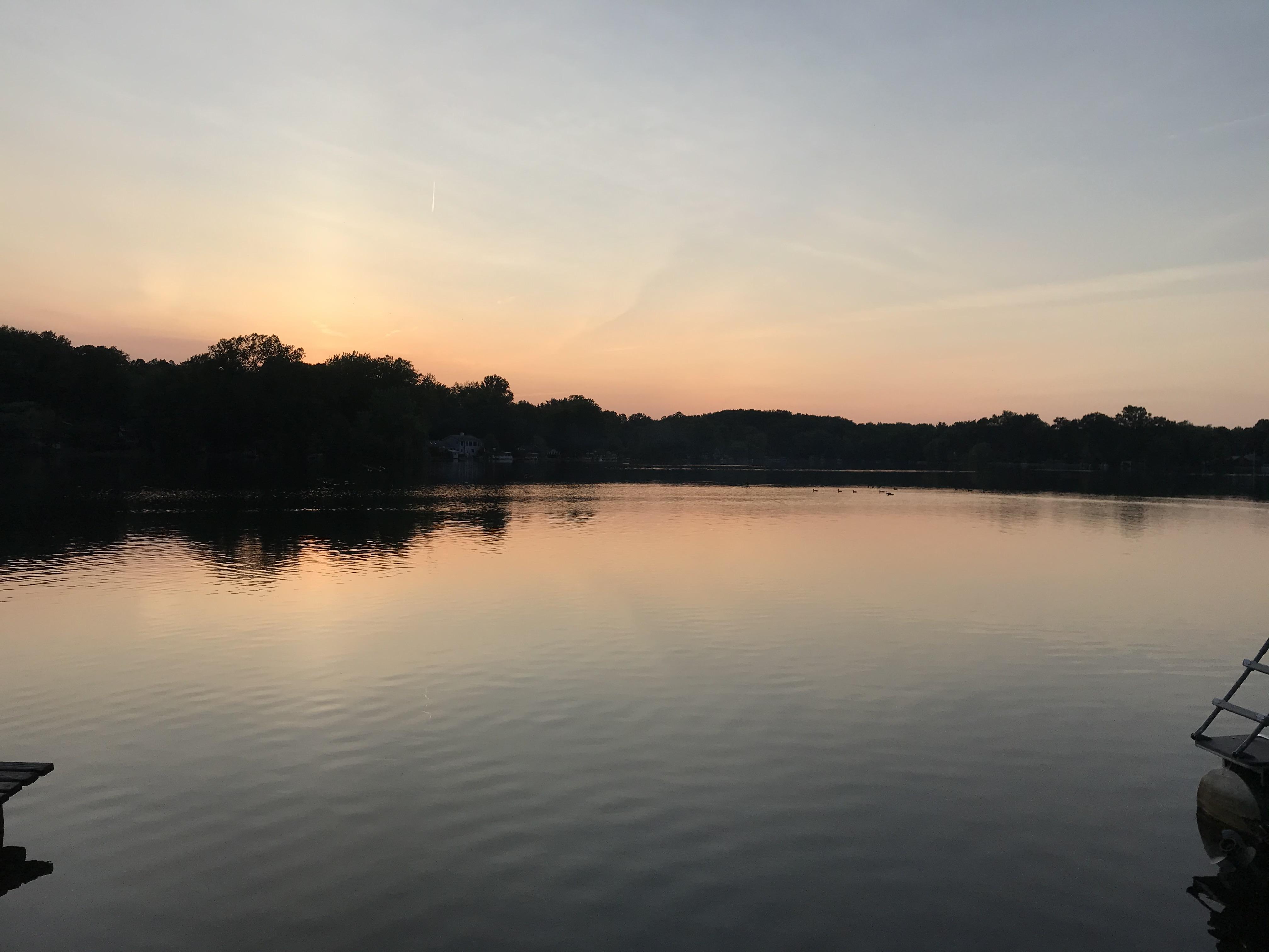 Brady Lake, Ohio At Sunset r/pics