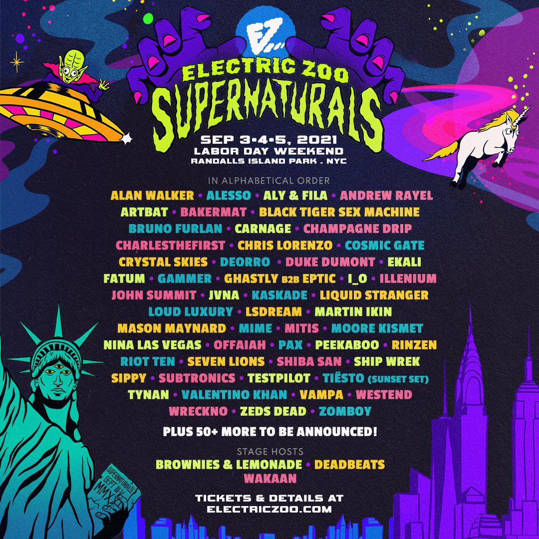Electric Zoo 2021 Lineup r/SevenLions
