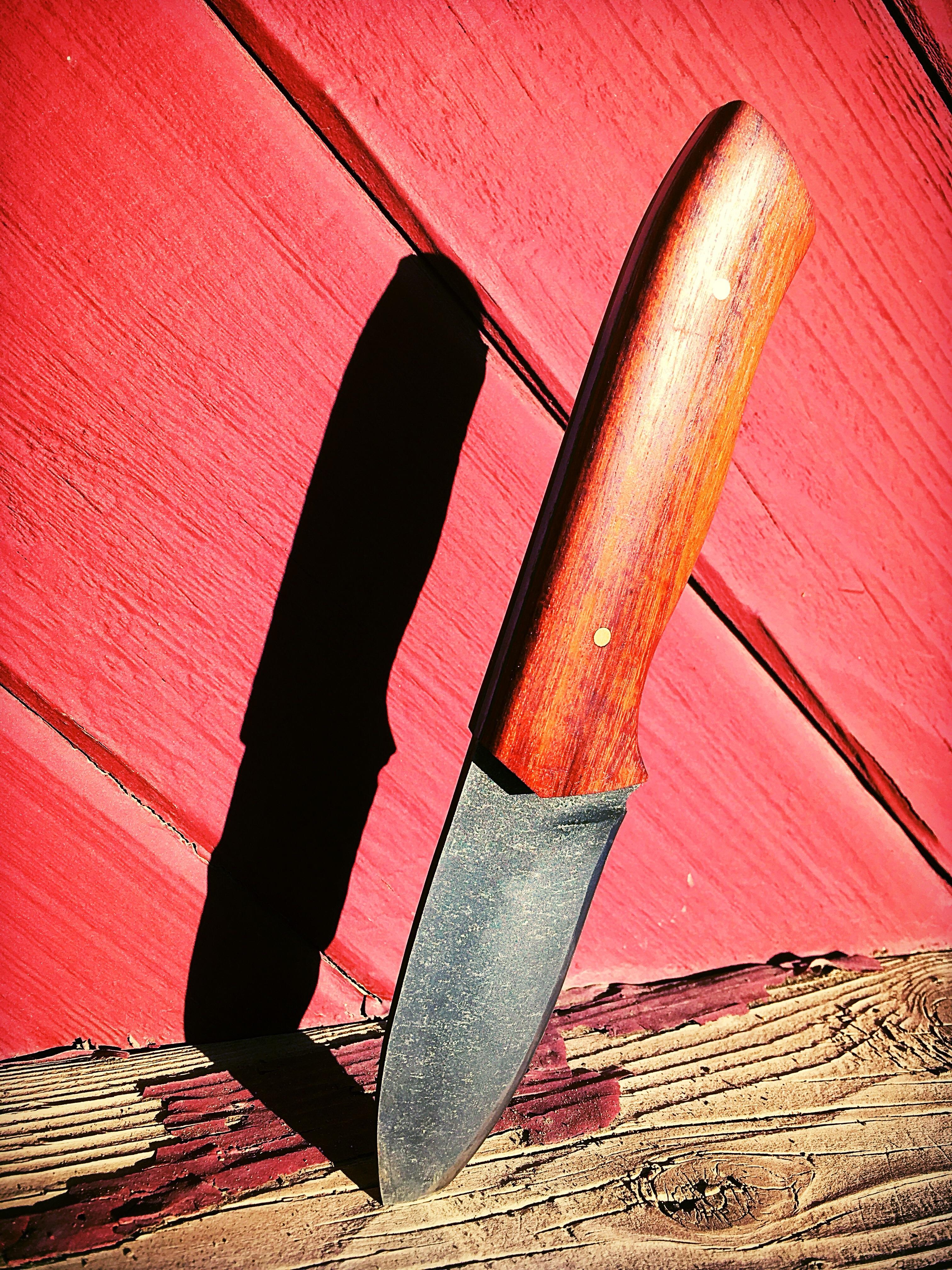 First finished stonewash blade r/knifemaking