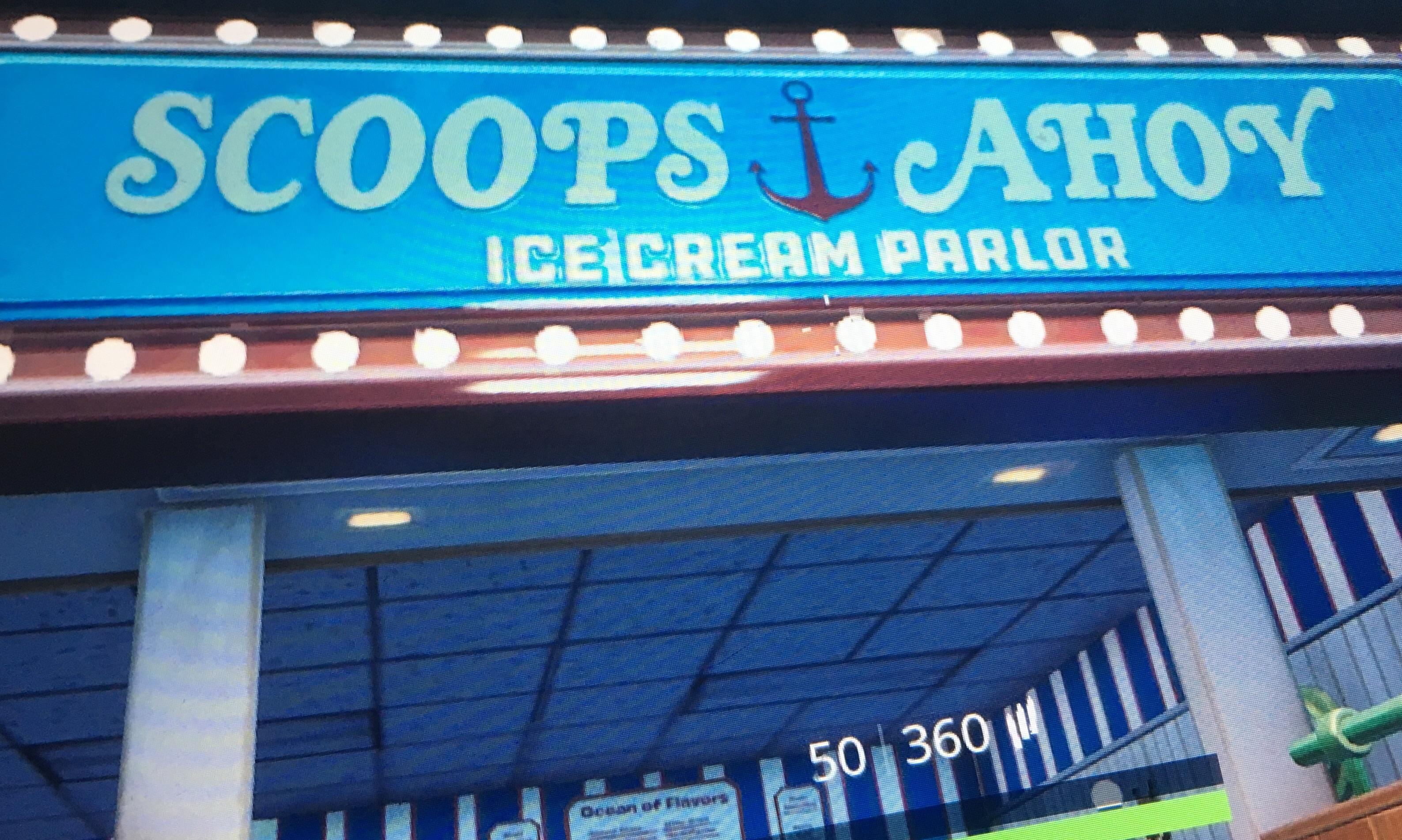 Scoops Ahoy parlour found in Fortnite r/StrangerThings