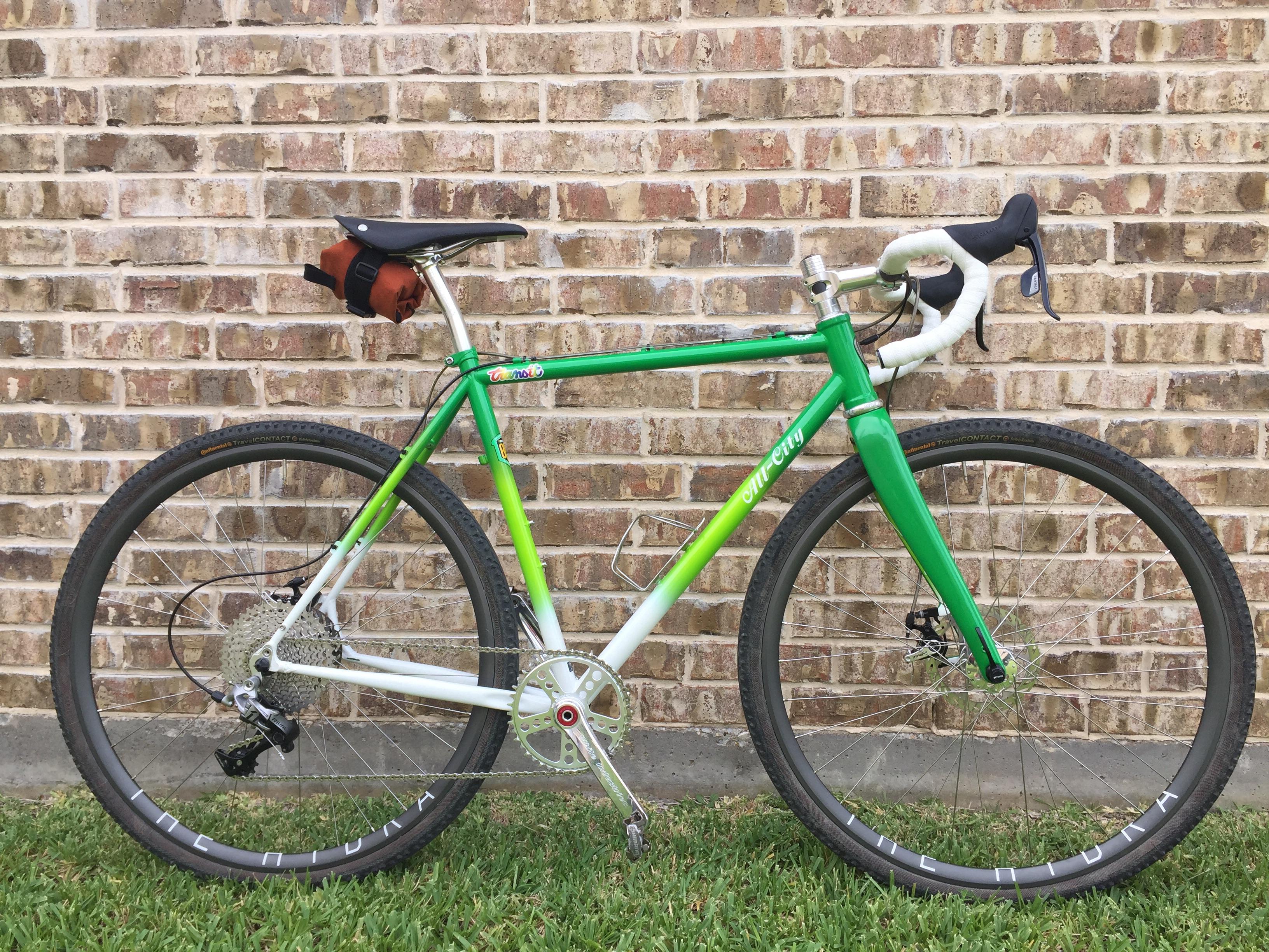 NBD All City Macho King built by Transit Bikes Dallas, TX. Bout to go
