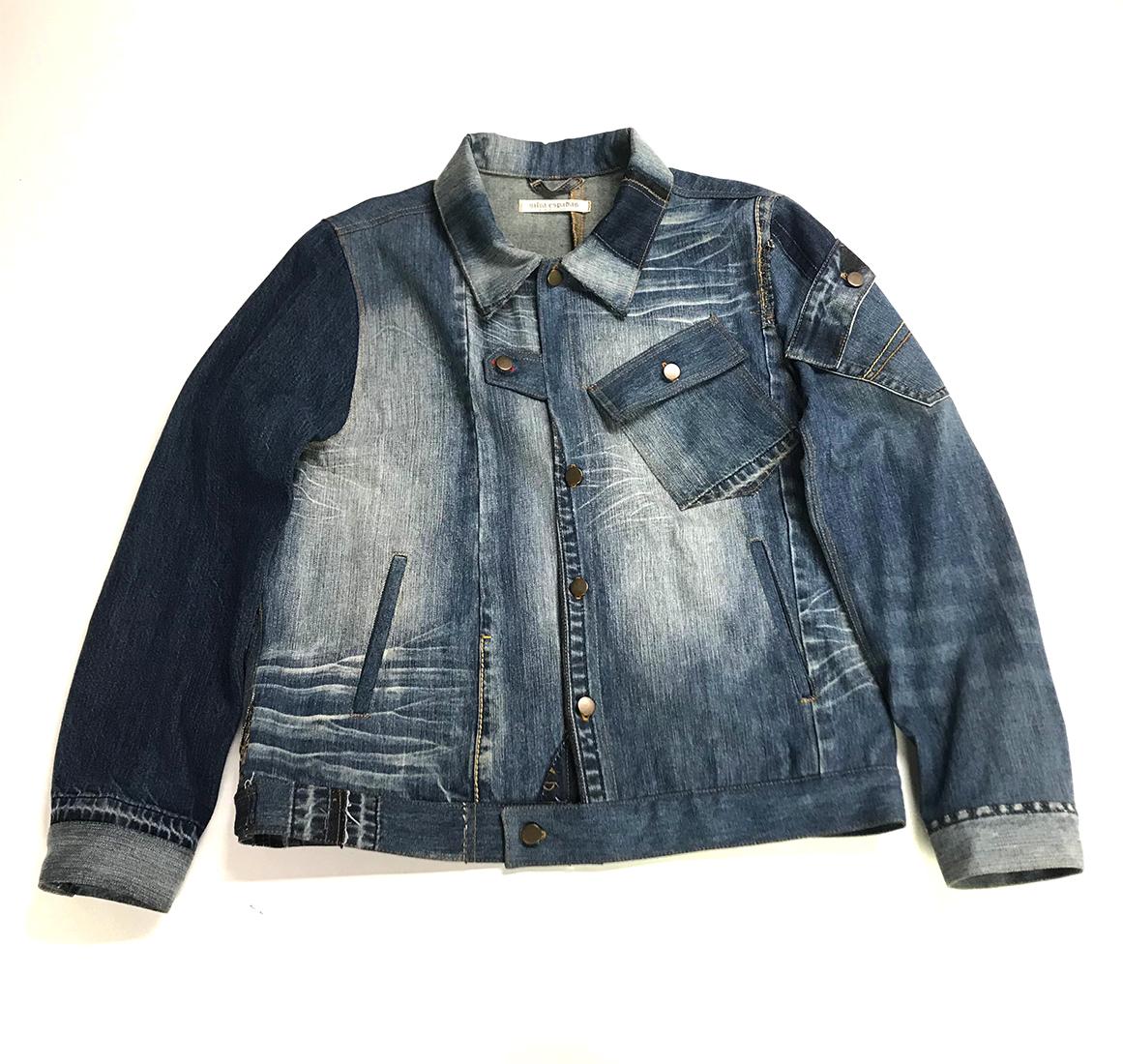 Made a denim jacket from repurposing jeans r/streetwearstartup