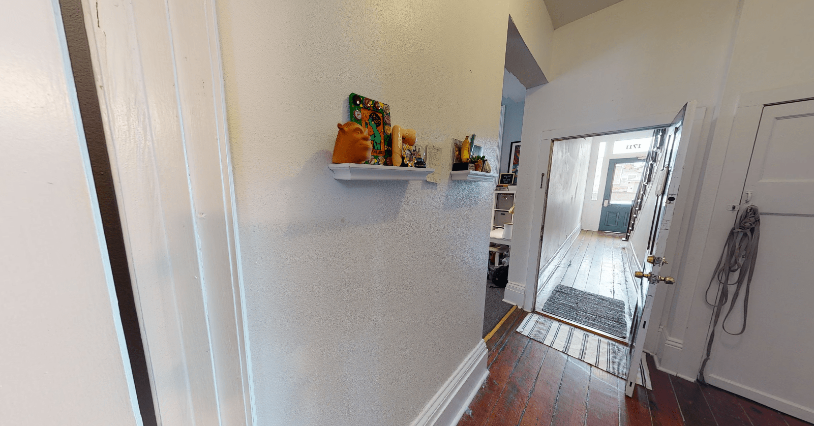 shelf of a room of a house on Zillow funny