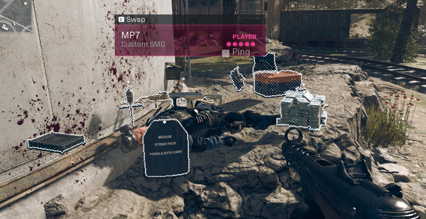 All loot on the floor looks really pixelated since the patch? r