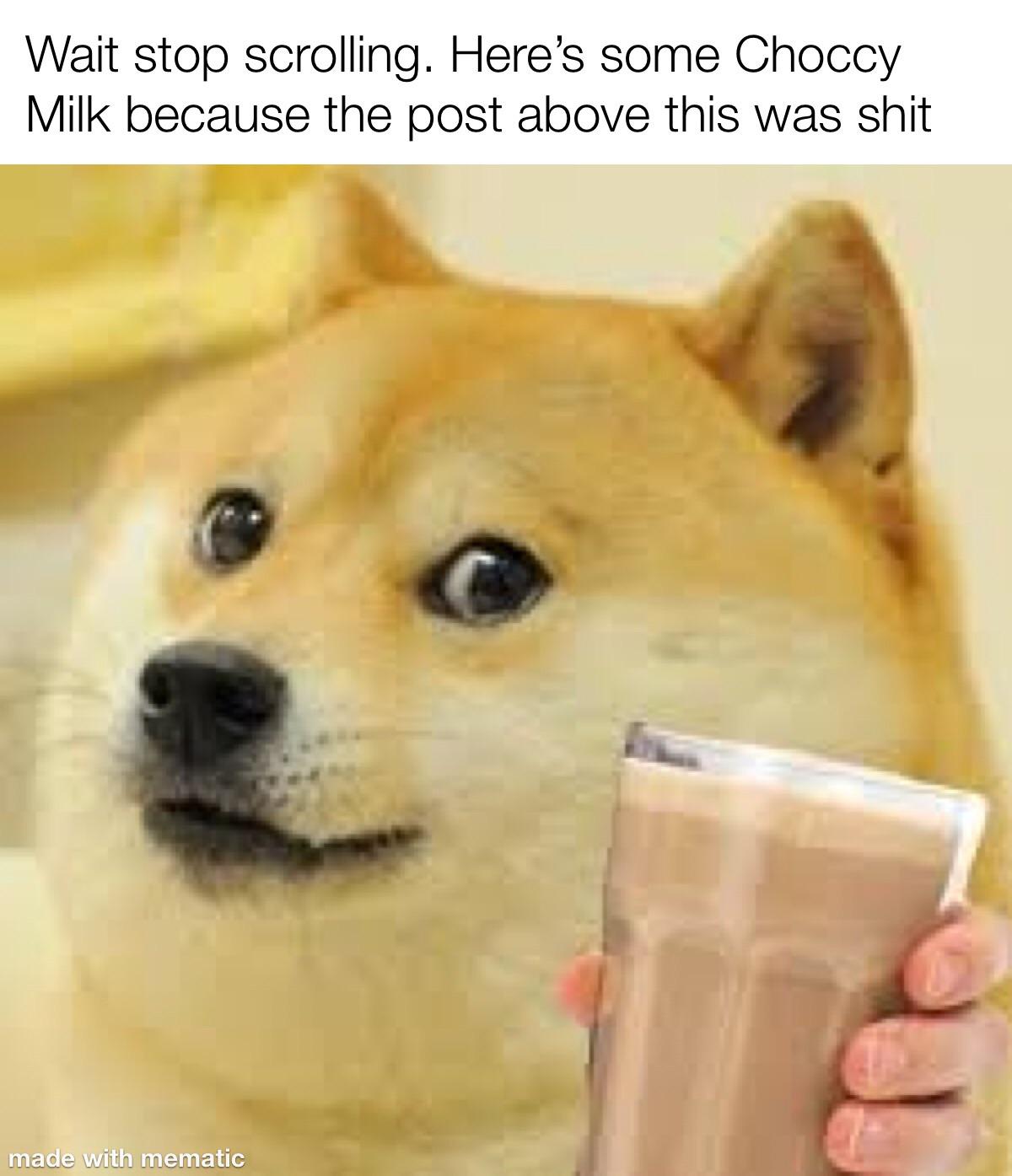 Cheers, mates r/ChocolateMilkGuy