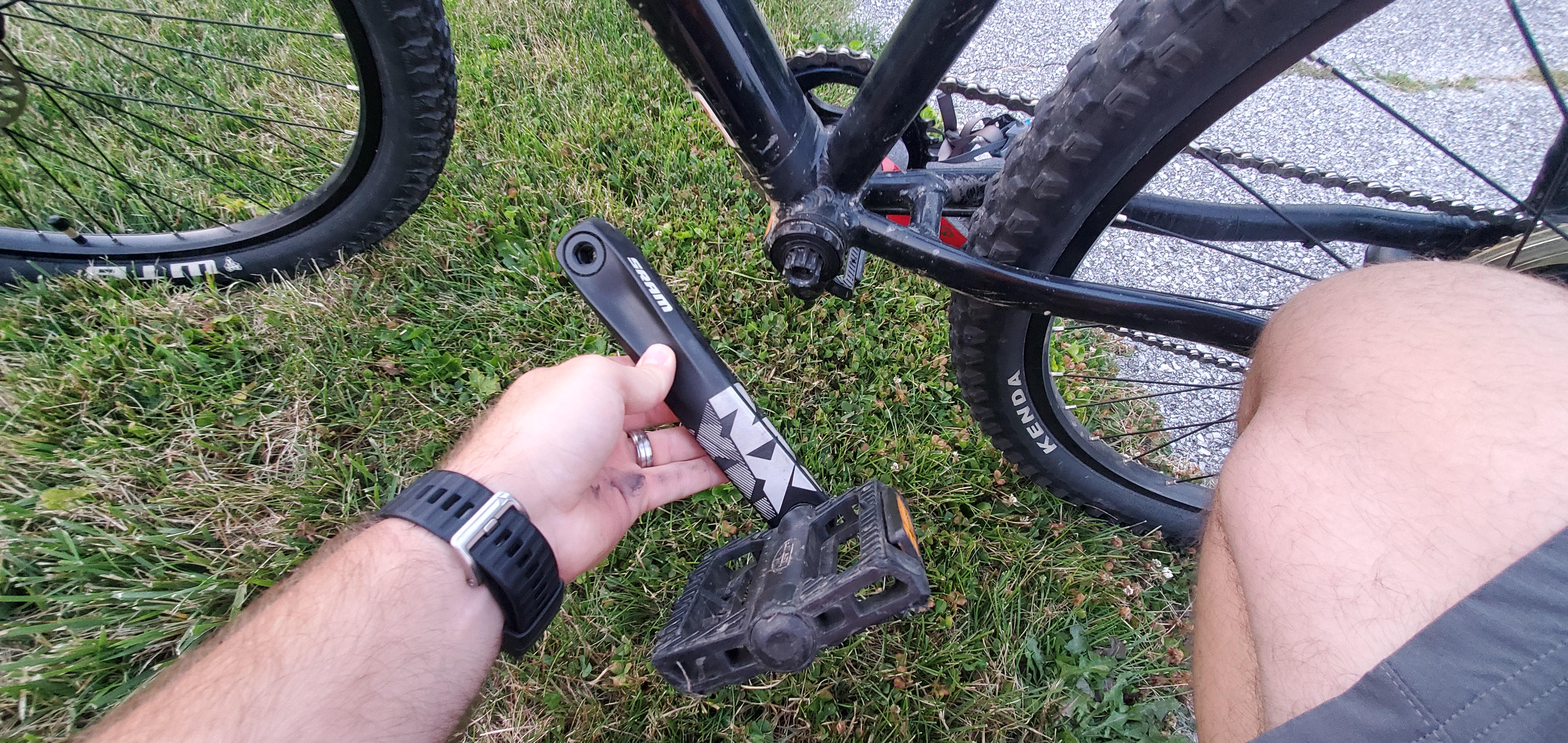 Crank arm fell off today. What parts do I need to get it back on? I'm