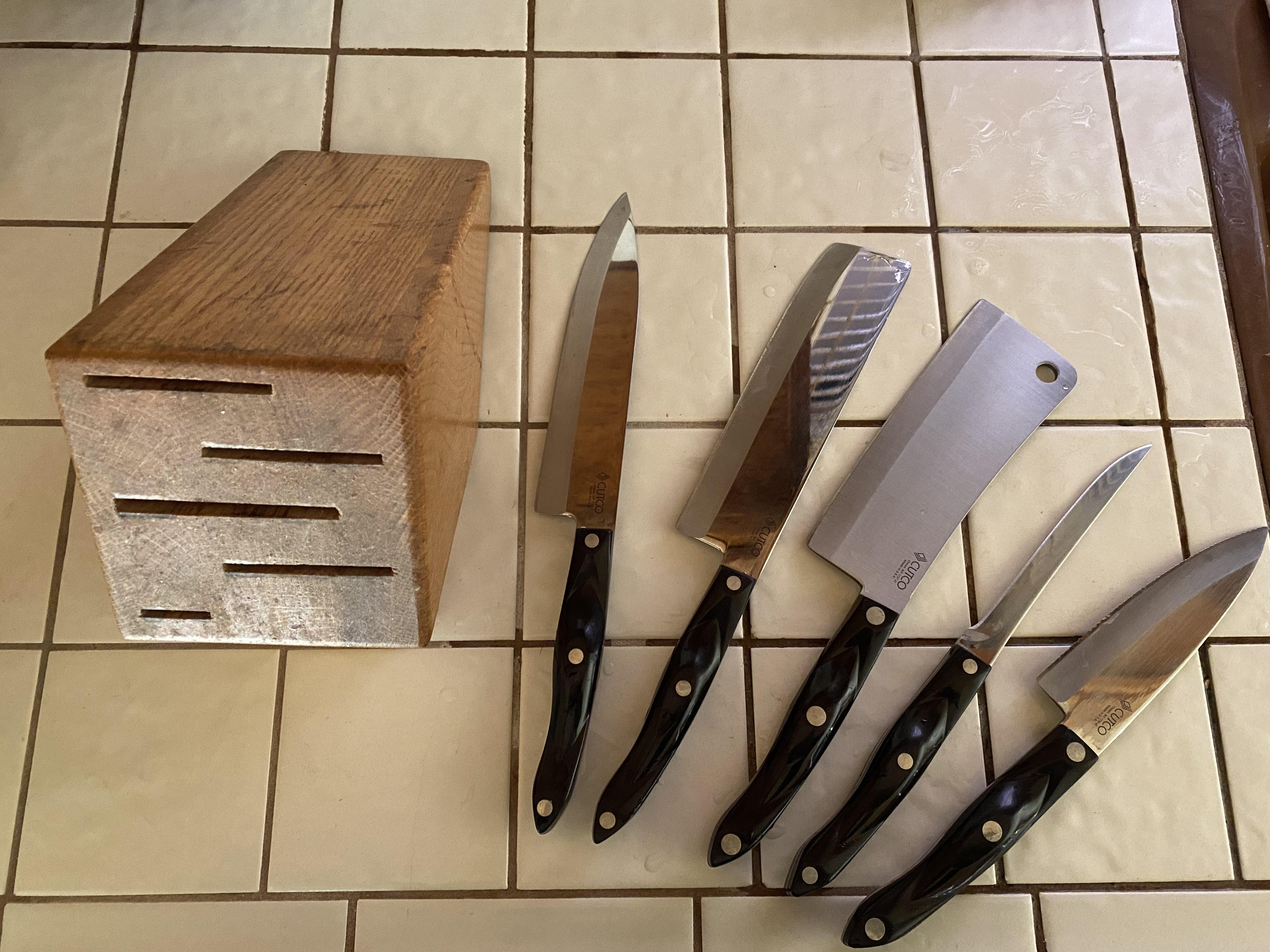 Picked up 800 worth of Cutco knives for 10.50 at a local thrift