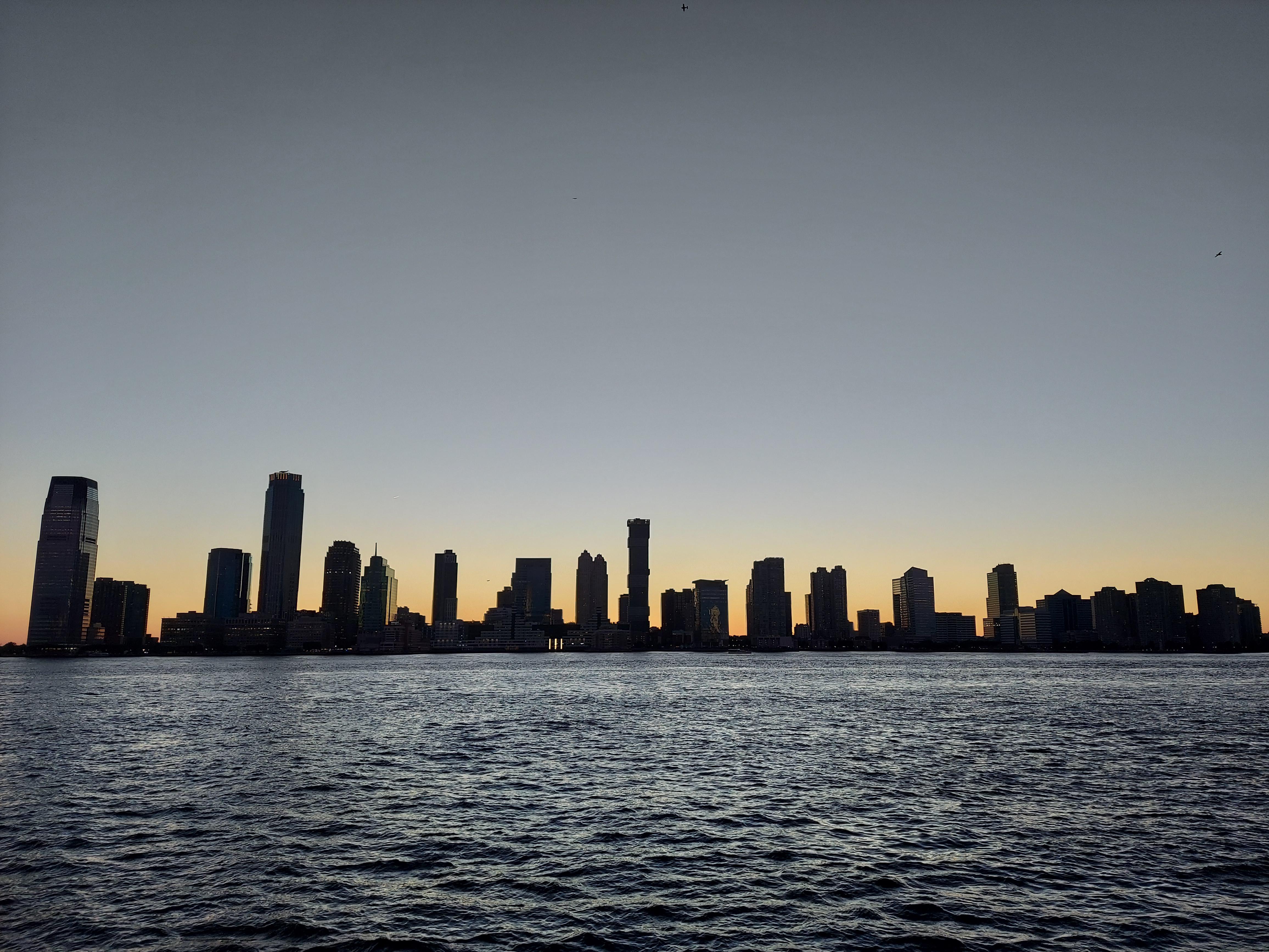 Jersey City / New Jersey gets all the attention from NYC during sunset