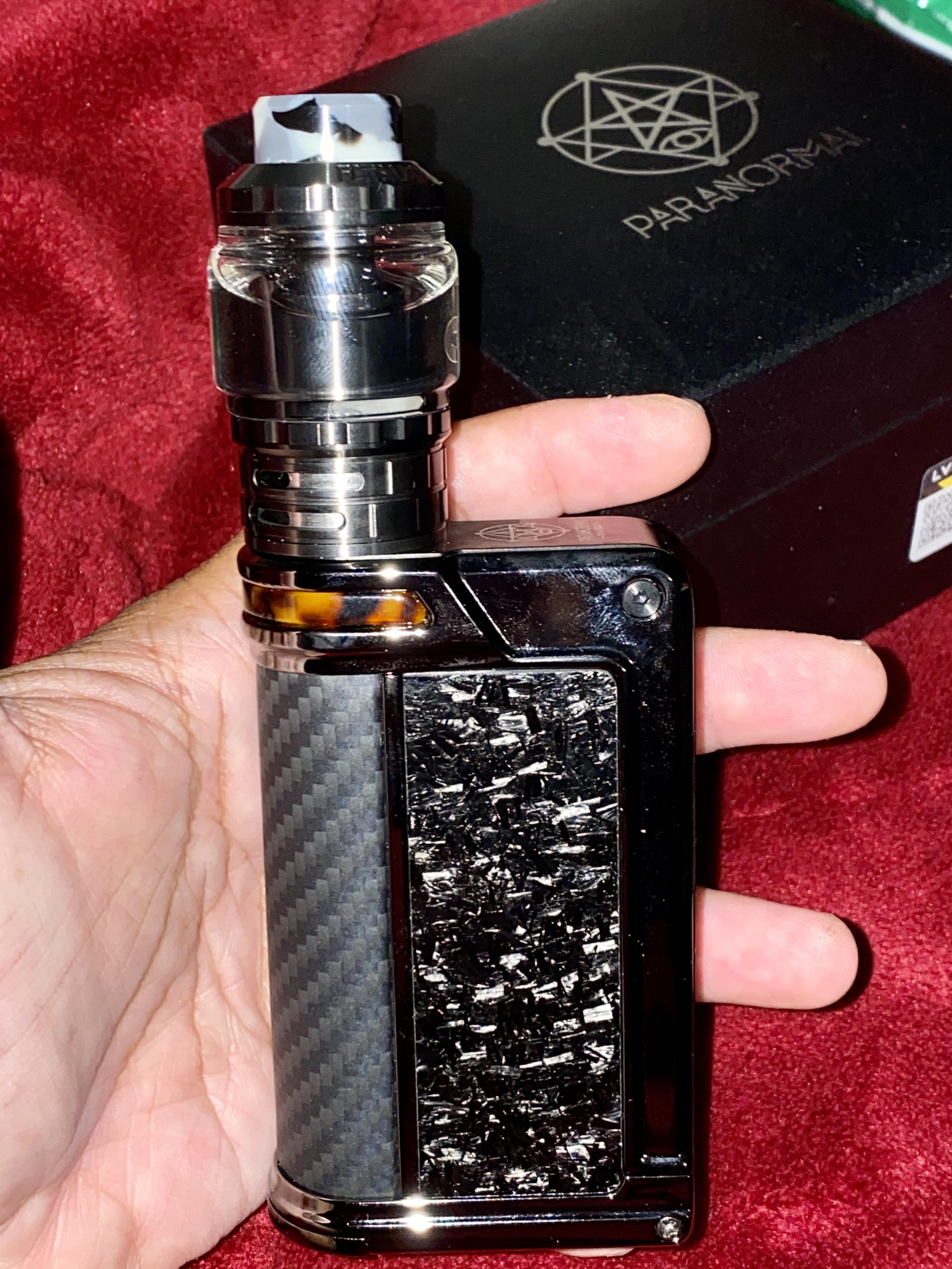 Vape📬! My new setup. The Paranormal DNA250C mod with the QP Designs